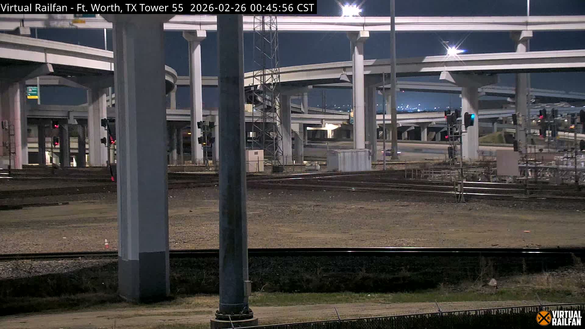 Fort Worth/Tower 55 Diamond Railroad Crossing Live Cam - Forth Worth, Tarrant ,Texas, USA 