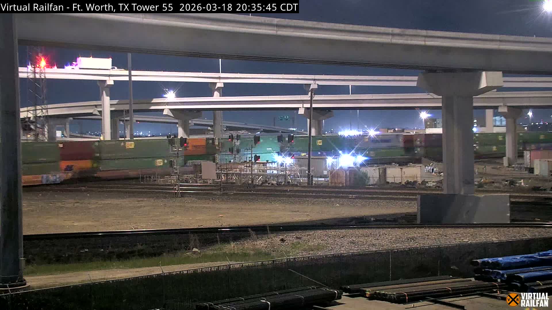 Fort Worth/Tower 55 Diamond Railroad Crossing Live Cam - Forth Worth, Tarrant ,Texas, USA 