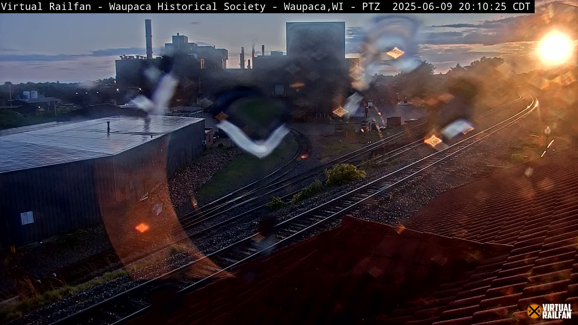 Waupaca City & Waupaca Train Station Live Cam - Waupaca, Waupaca County, Wisconsin, USA