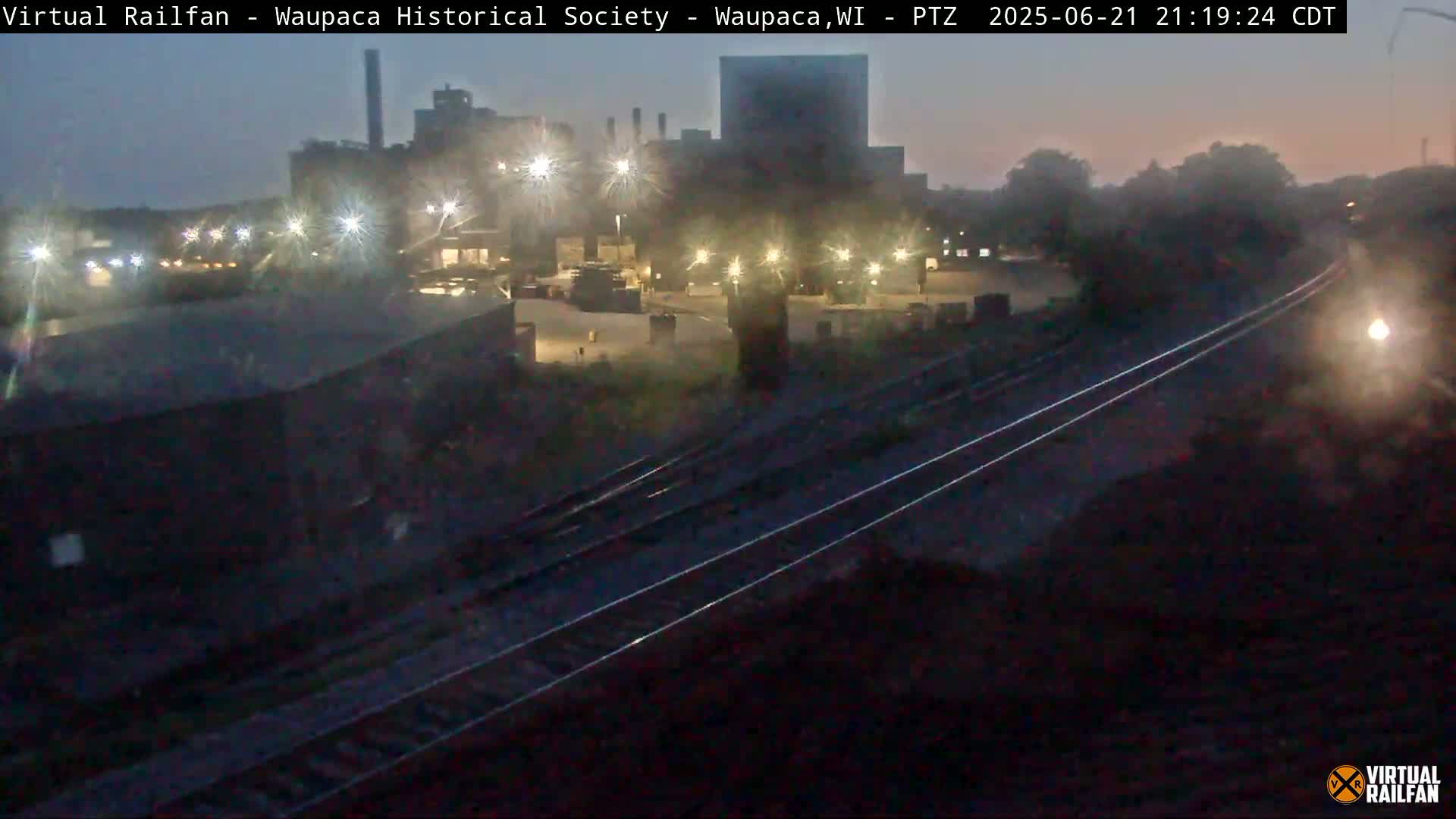 Waupaca City & Waupaca Train Station Live Cam - Waupaca, Waupaca County, Wisconsin, USA