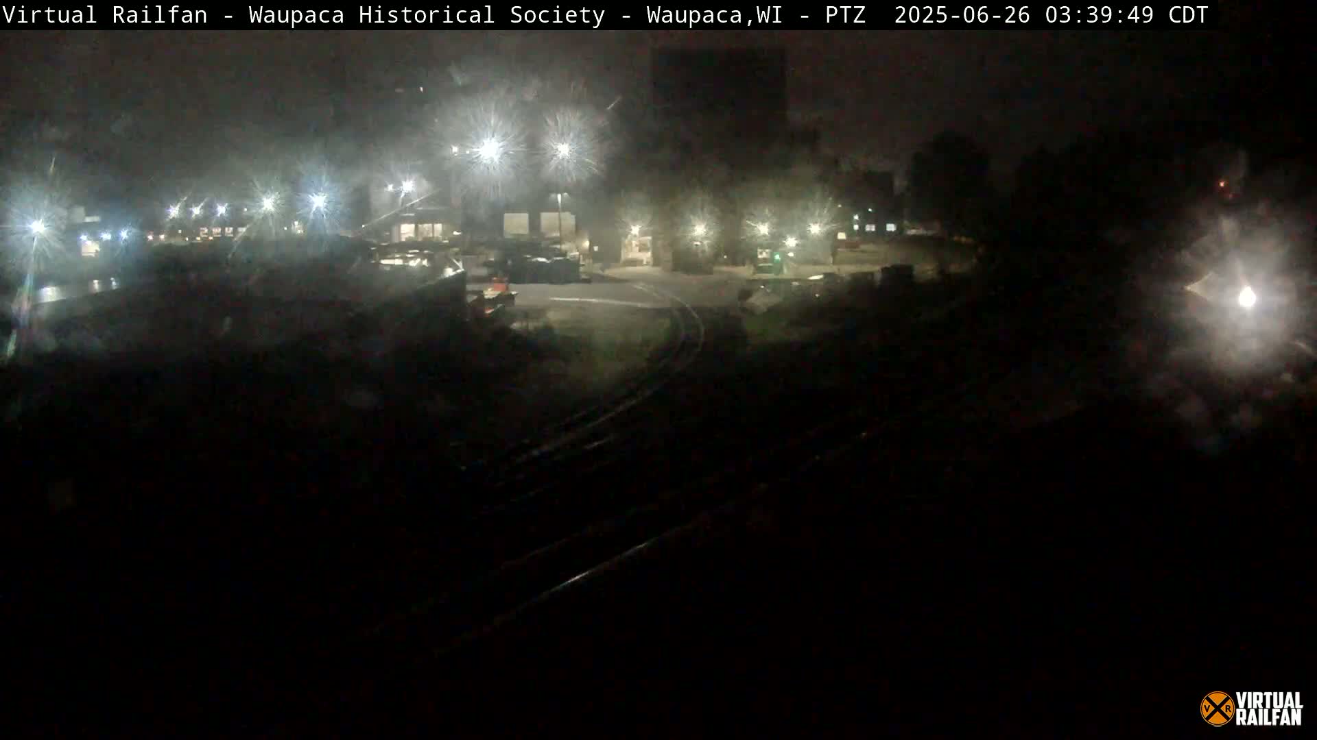 Waupaca City & Waupaca Train Station Live Cam - Waupaca, Waupaca County, Wisconsin, USA