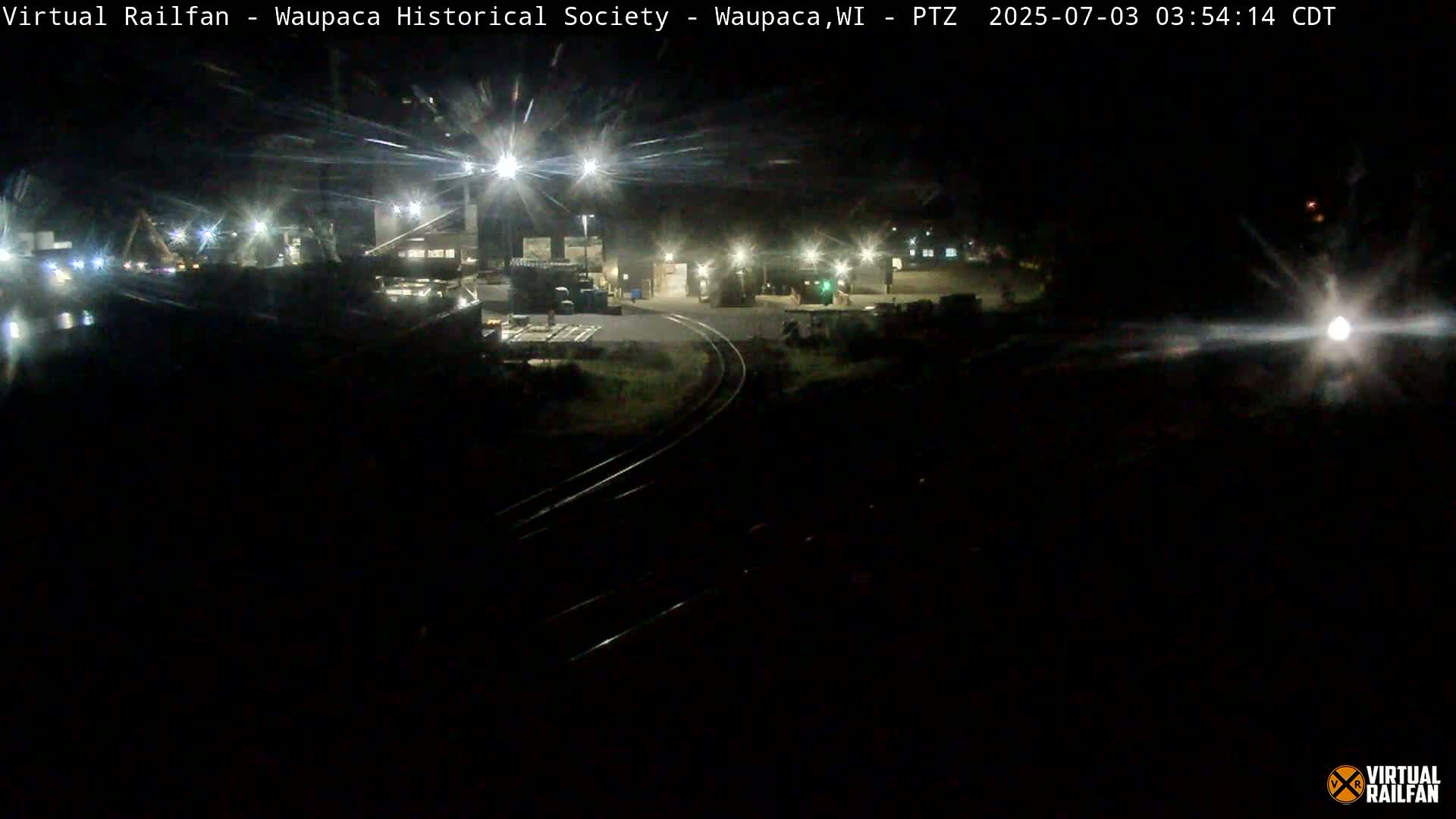 Waupaca City & Waupaca Train Station Live Cam - Waupaca, Waupaca County, Wisconsin, USA