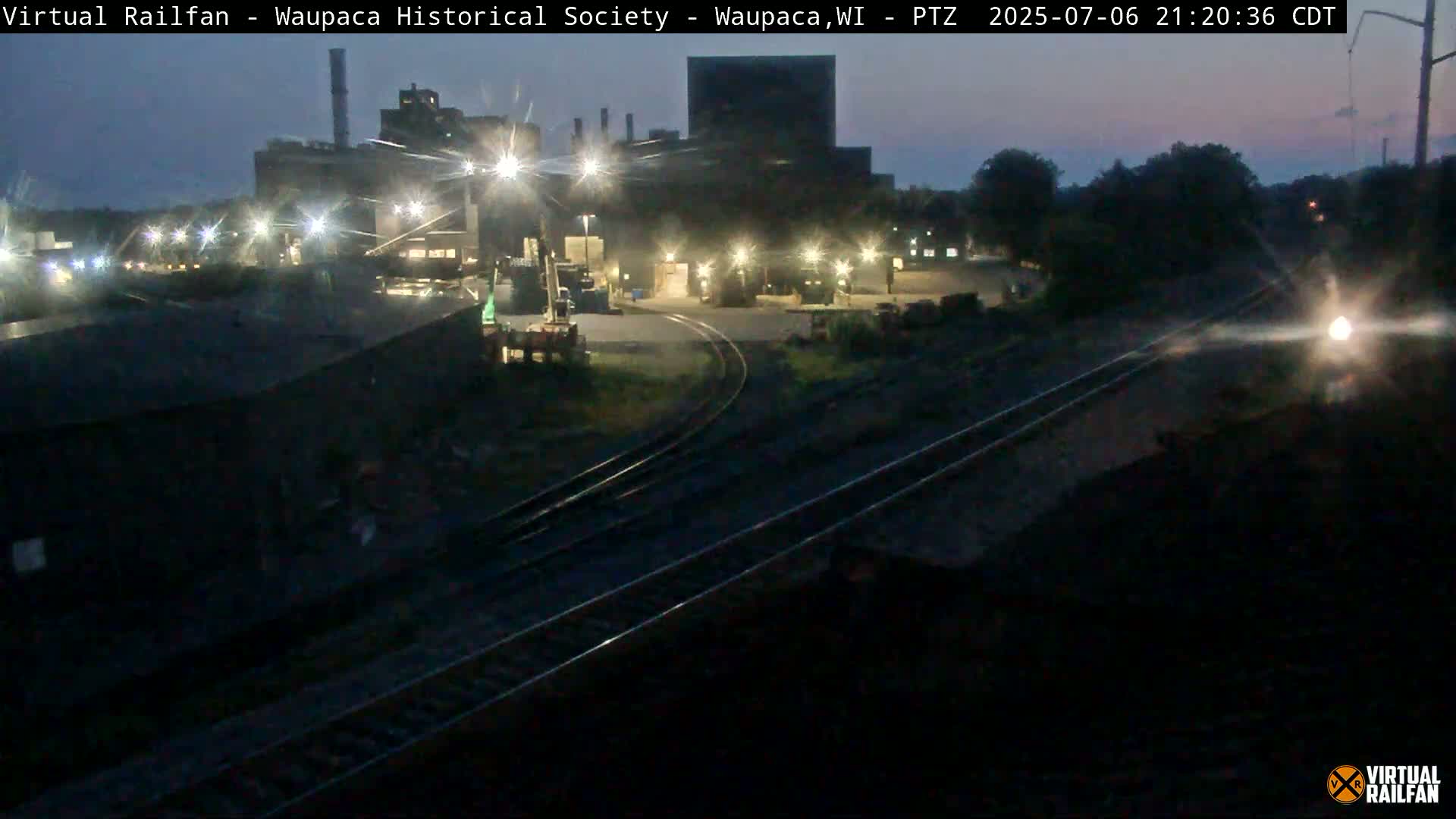 Waupaca City & Waupaca Train Station Live Cam - Waupaca, Waupaca County, Wisconsin, USA