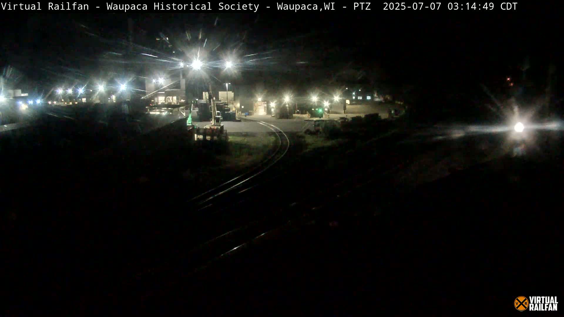 Waupaca City & Waupaca Train Station Live Cam - Waupaca, Waupaca County, Wisconsin, USA