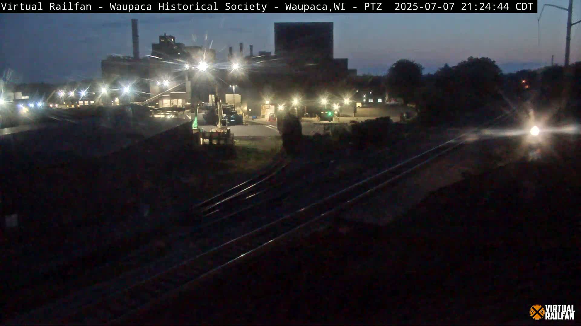 Waupaca City & Waupaca Train Station Live Cam - Waupaca, Waupaca County, Wisconsin, USA