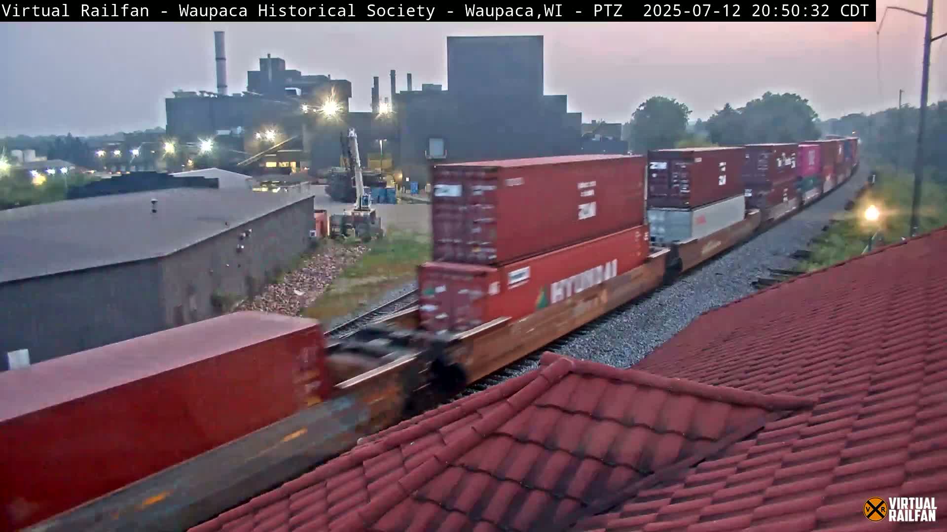 Waupaca City & Waupaca Train Station Live Cam - Waupaca, Waupaca County, Wisconsin, USA