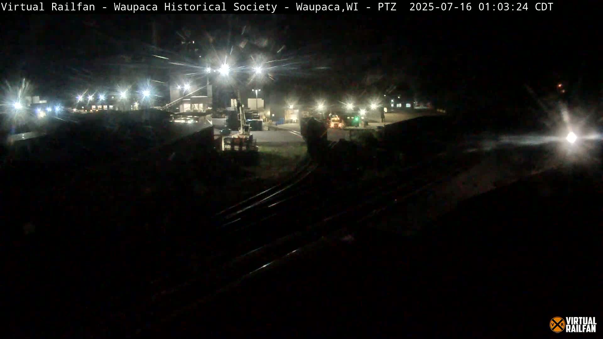 Waupaca City & Waupaca Train Station Live Cam - Waupaca, Waupaca County, Wisconsin, USA