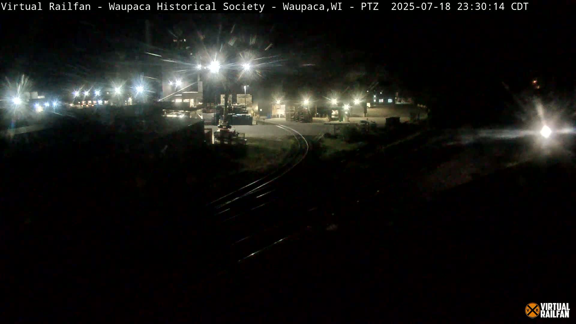 Waupaca City & Waupaca Train Station Live Cam - Waupaca, Waupaca County, Wisconsin, USA