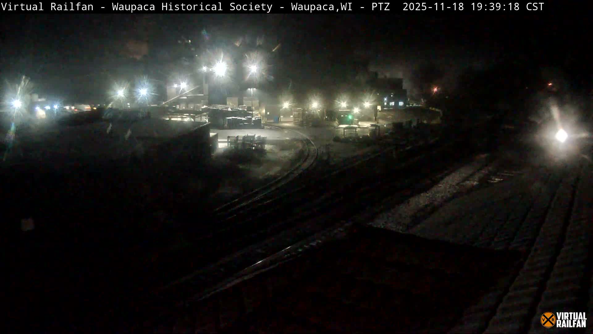 Waupaca City & Waupaca Train Station Live Cam - Waupaca, Waupaca County, Wisconsin, USA