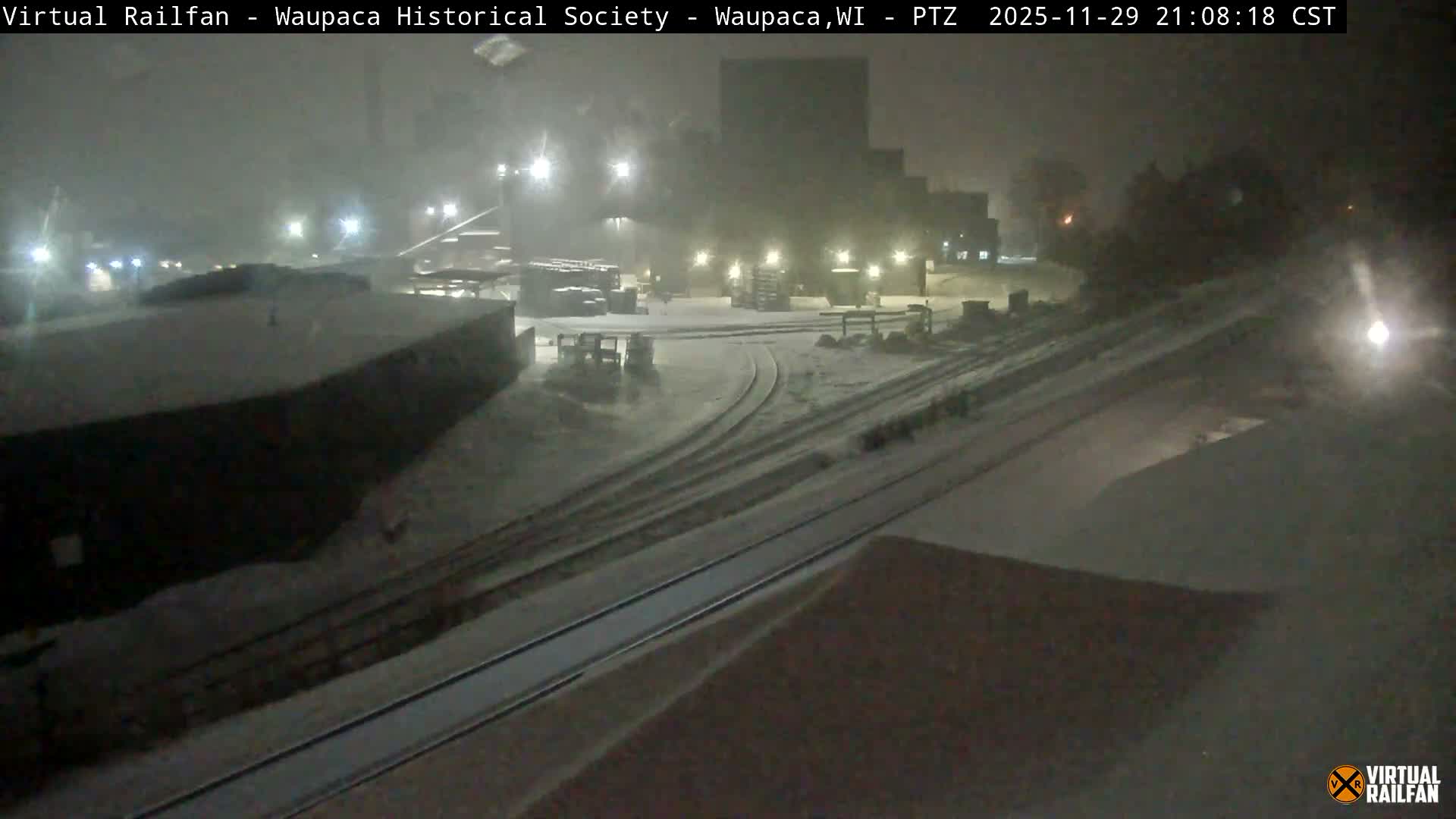 Waupaca City & Waupaca Train Station Live Cam - Waupaca, Waupaca County, Wisconsin, USA
