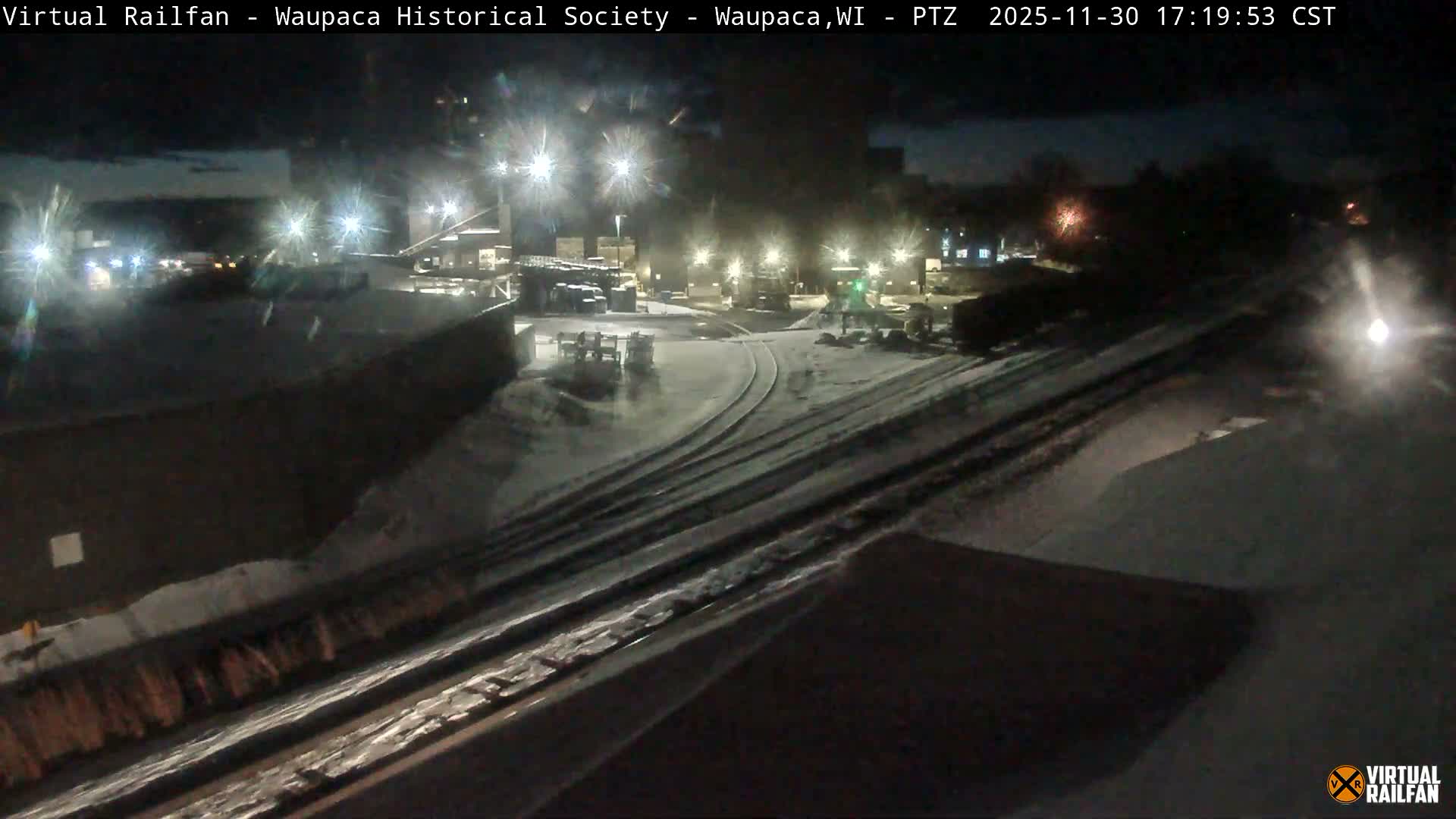 Waupaca City & Waupaca Train Station Live Cam - Waupaca, Waupaca County, Wisconsin, USA