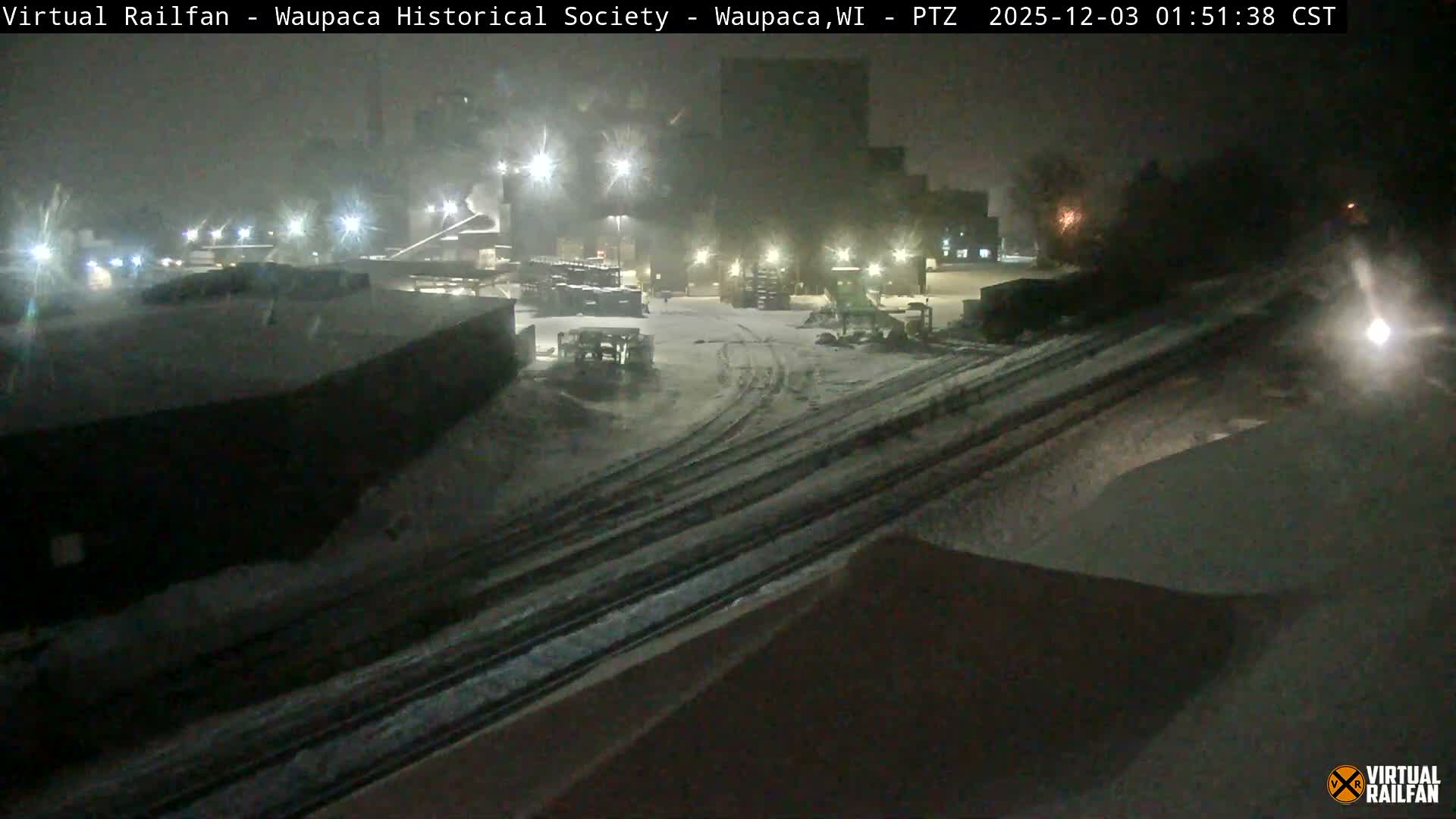 Waupaca City & Waupaca Train Station Live Cam - Waupaca, Waupaca County, Wisconsin, USA