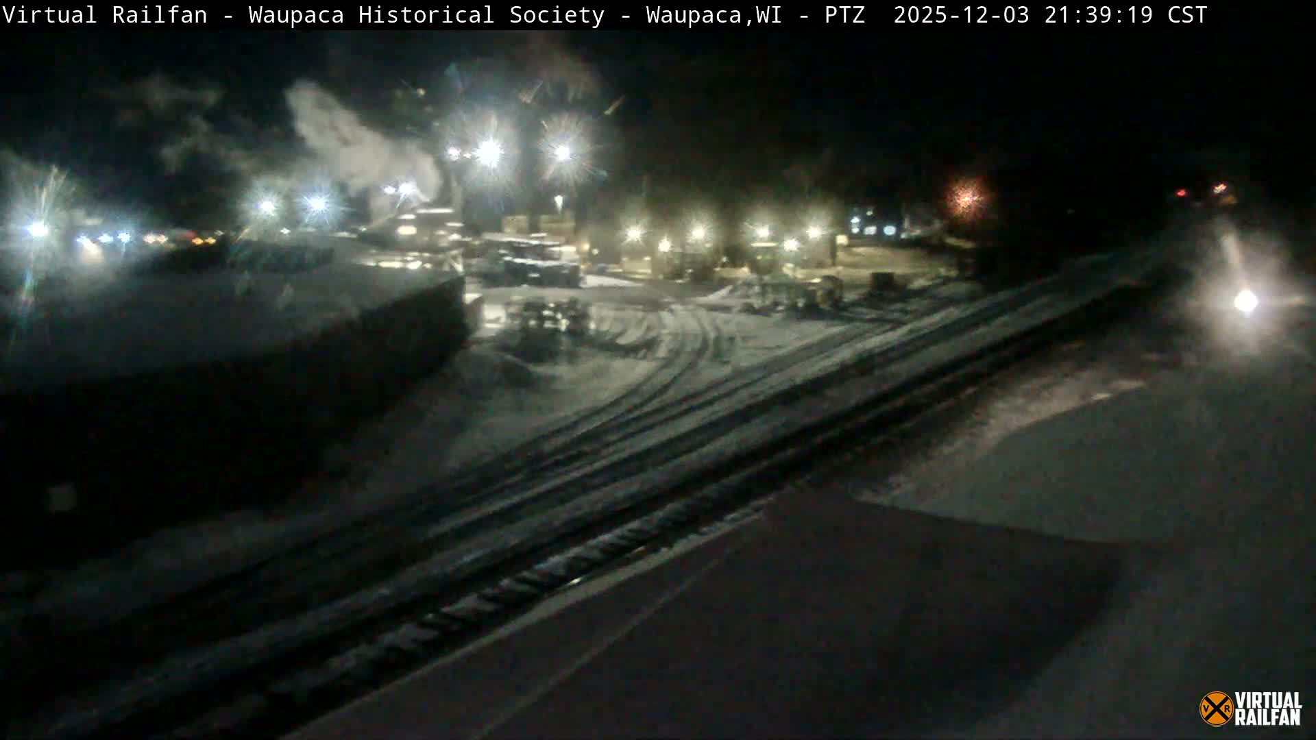 Waupaca City & Waupaca Train Station Live Cam - Waupaca, Waupaca County, Wisconsin, USA