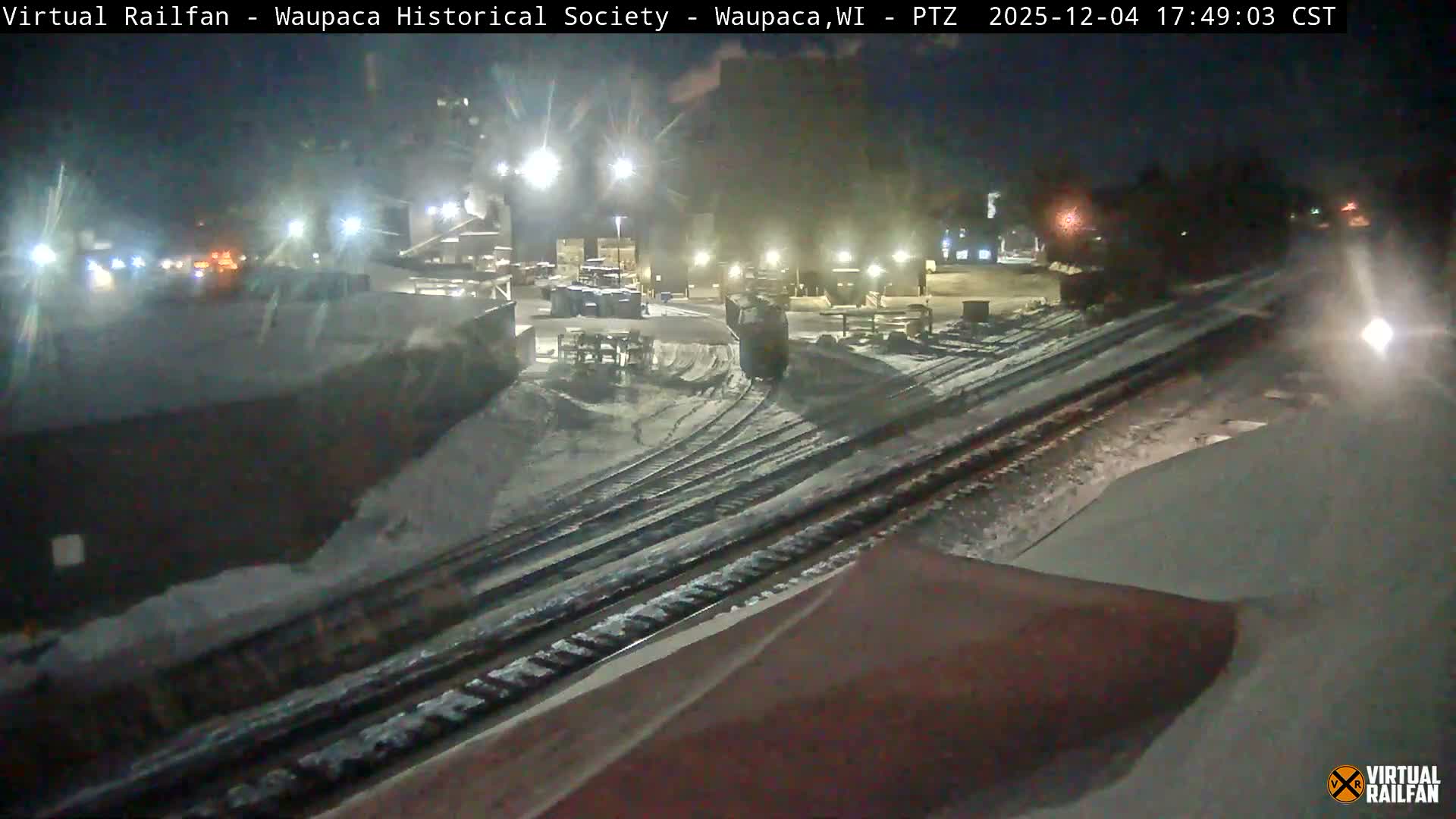 Waupaca City & Waupaca Train Station Live Cam - Waupaca, Waupaca County, Wisconsin, USA