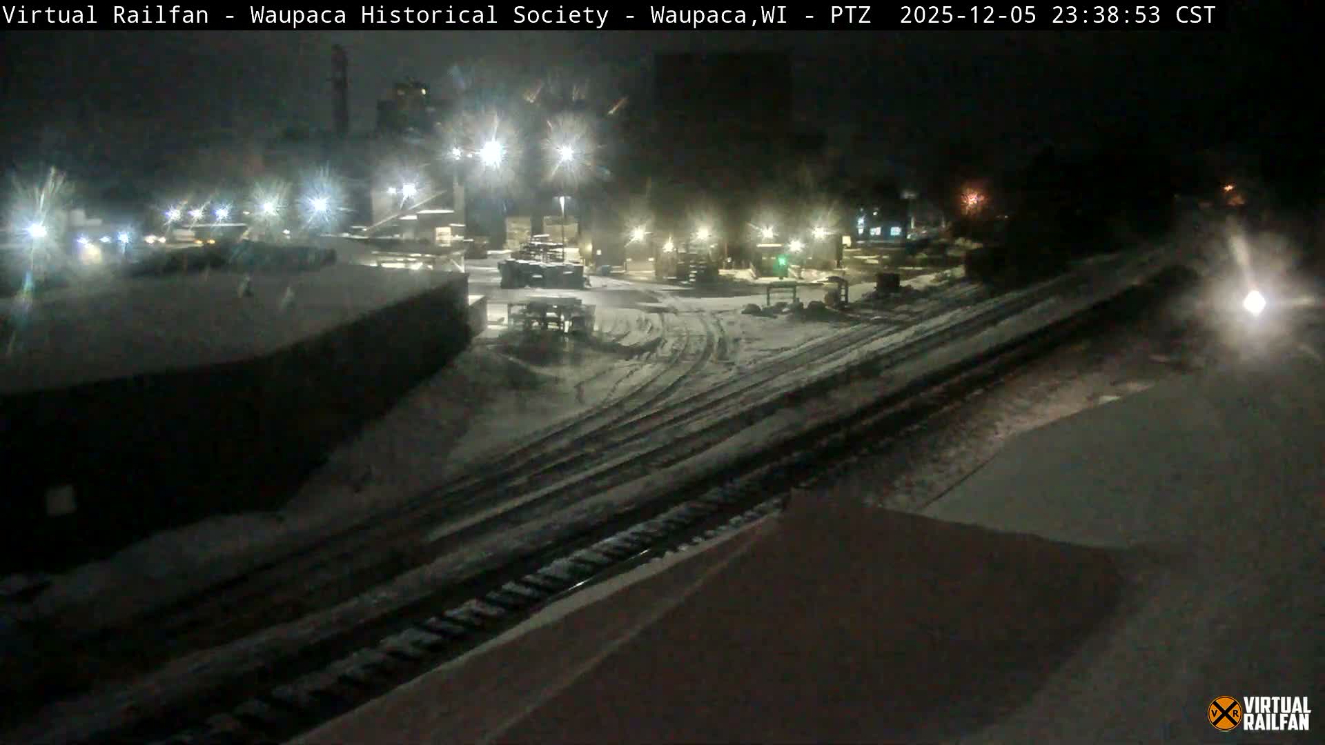 Waupaca City & Waupaca Train Station Live Cam - Waupaca, Waupaca County, Wisconsin, USA