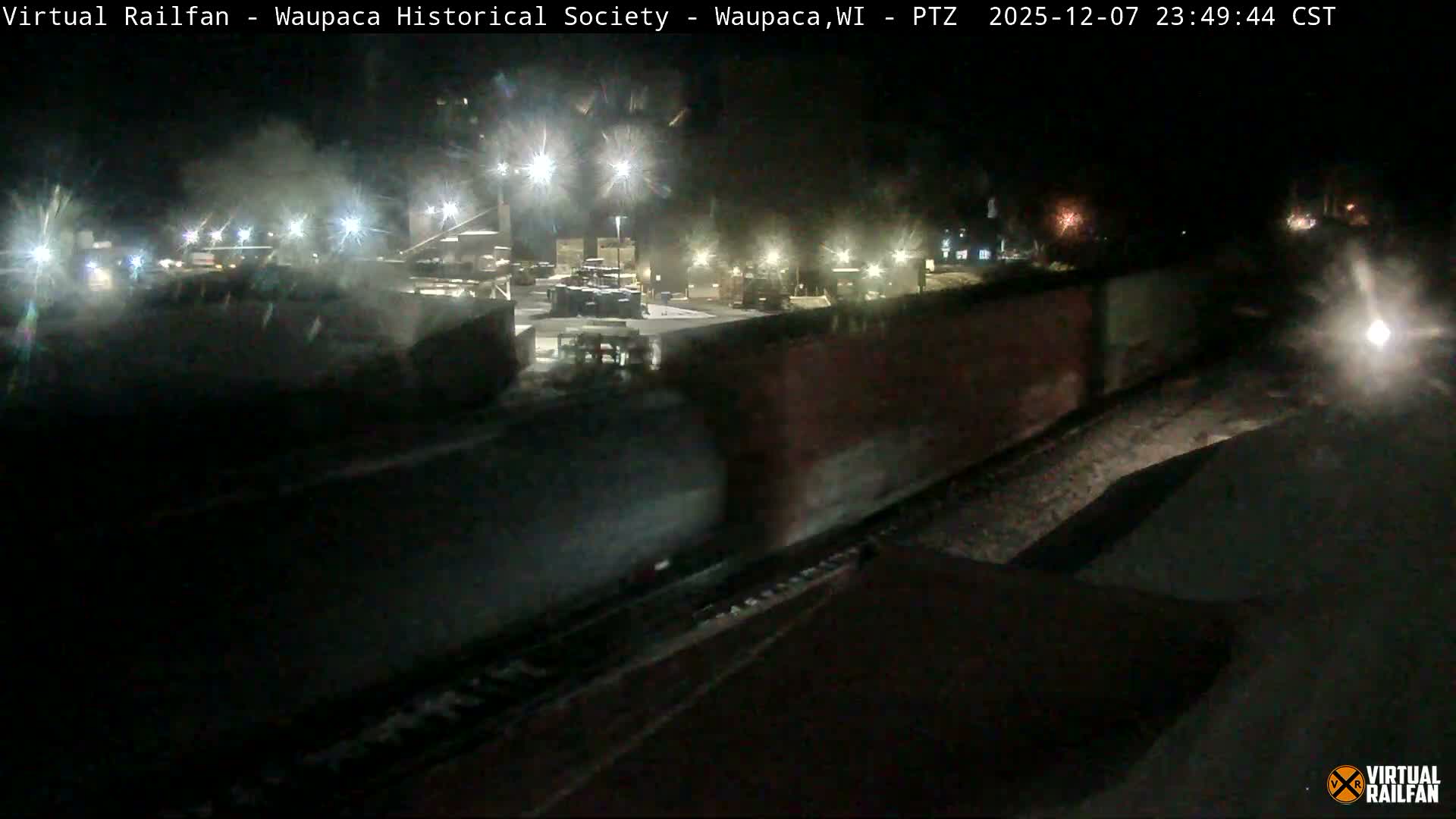 Waupaca City & Waupaca Train Station Live Cam - Waupaca, Waupaca County, Wisconsin, USA