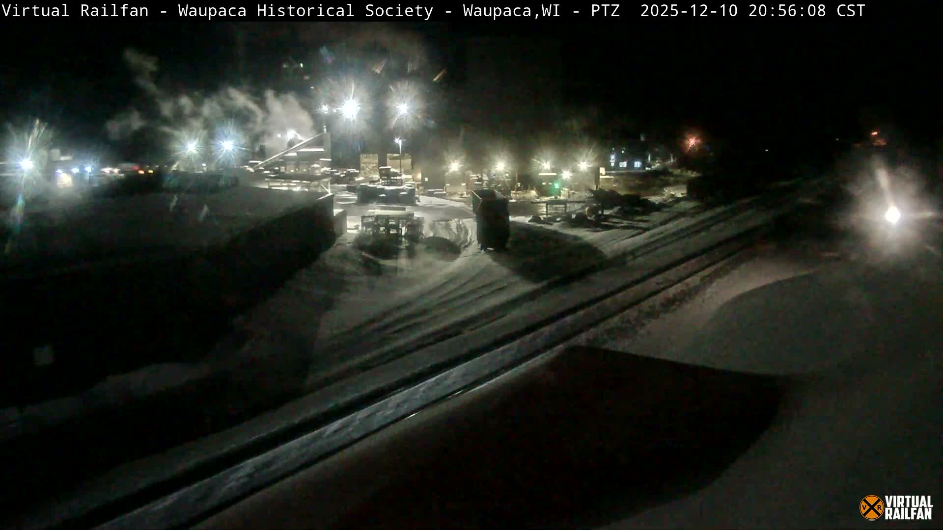 Waupaca City & Waupaca Train Station Live Cam - Waupaca, Waupaca County, Wisconsin, USA
