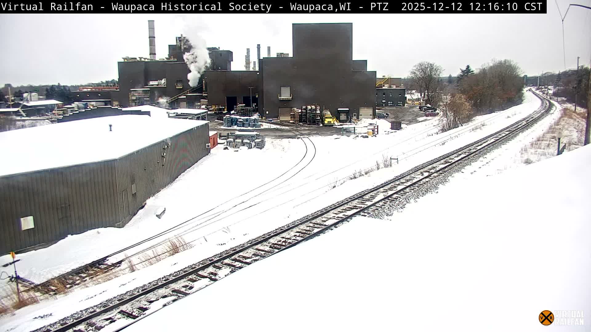Waupaca City & Waupaca Train Station Live Cam - Waupaca, Waupaca County, Wisconsin, USA