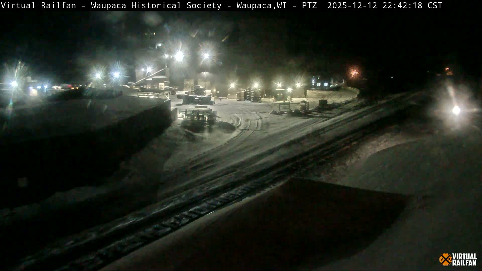 Waupaca City & Waupaca Train Station Live Cam - Waupaca, Waupaca County, Wisconsin, USA