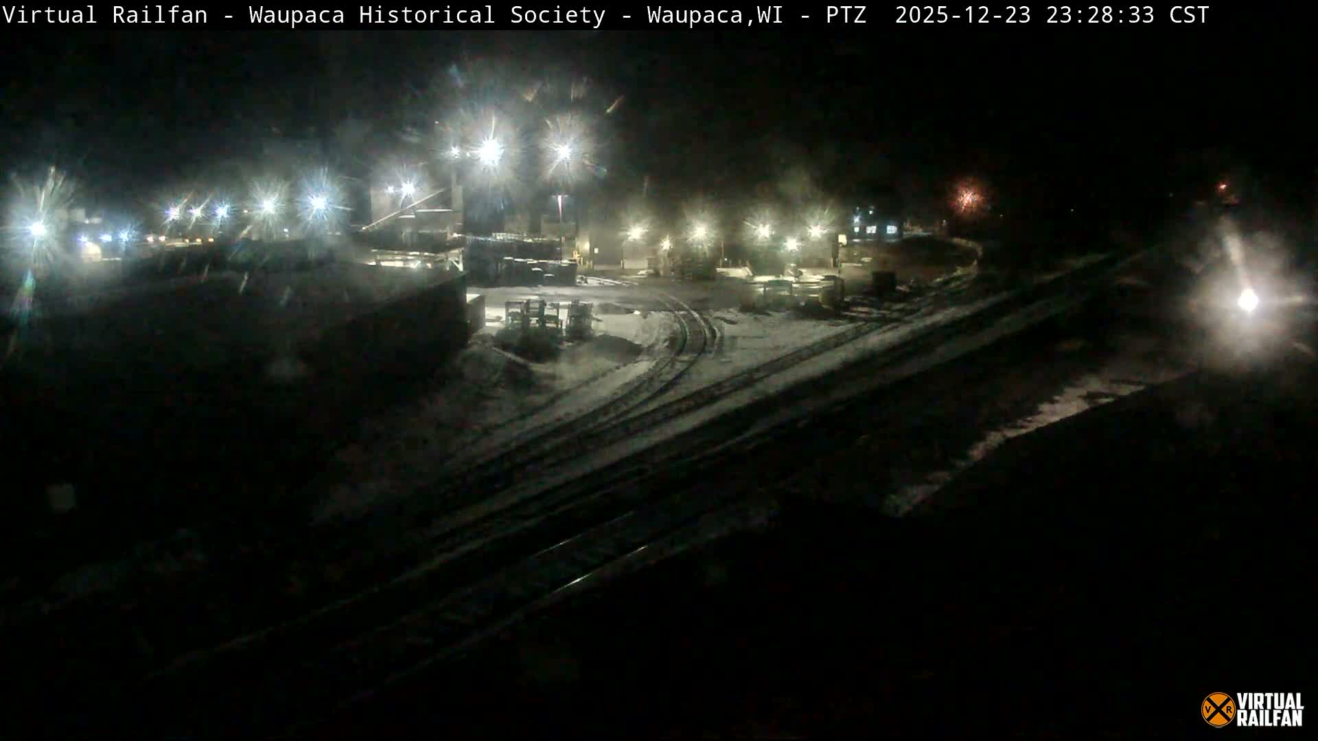 Waupaca City & Waupaca Train Station Live Cam - Waupaca, Waupaca County, Wisconsin, USA
