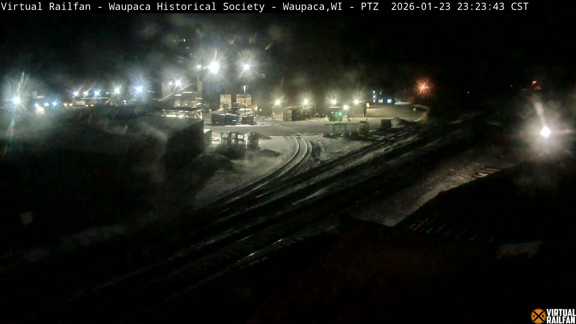 Waupaca City & Waupaca Train Station Live Cam - Waupaca, Waupaca County, Wisconsin, USA