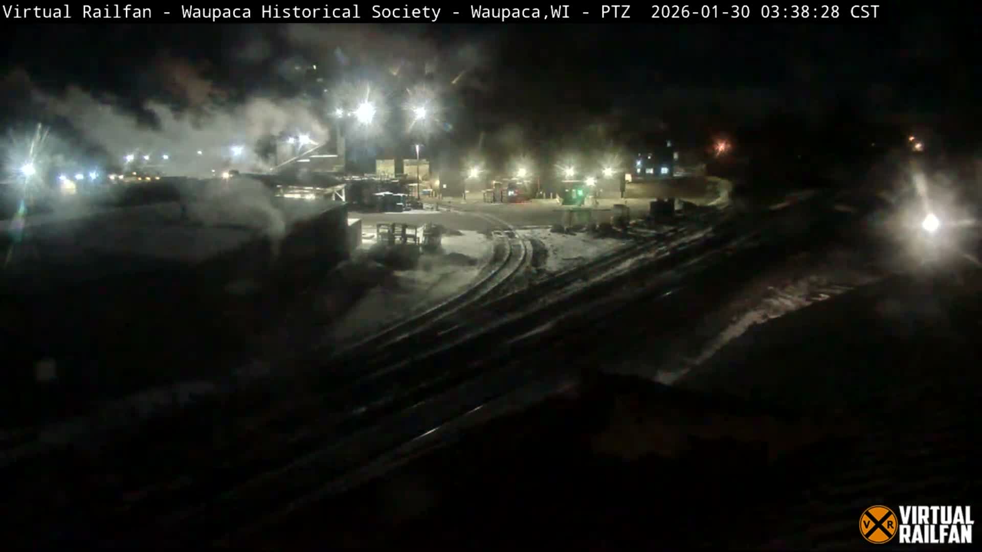 Waupaca City & Waupaca Train Station Live Cam - Waupaca, Waupaca County, Wisconsin, USA