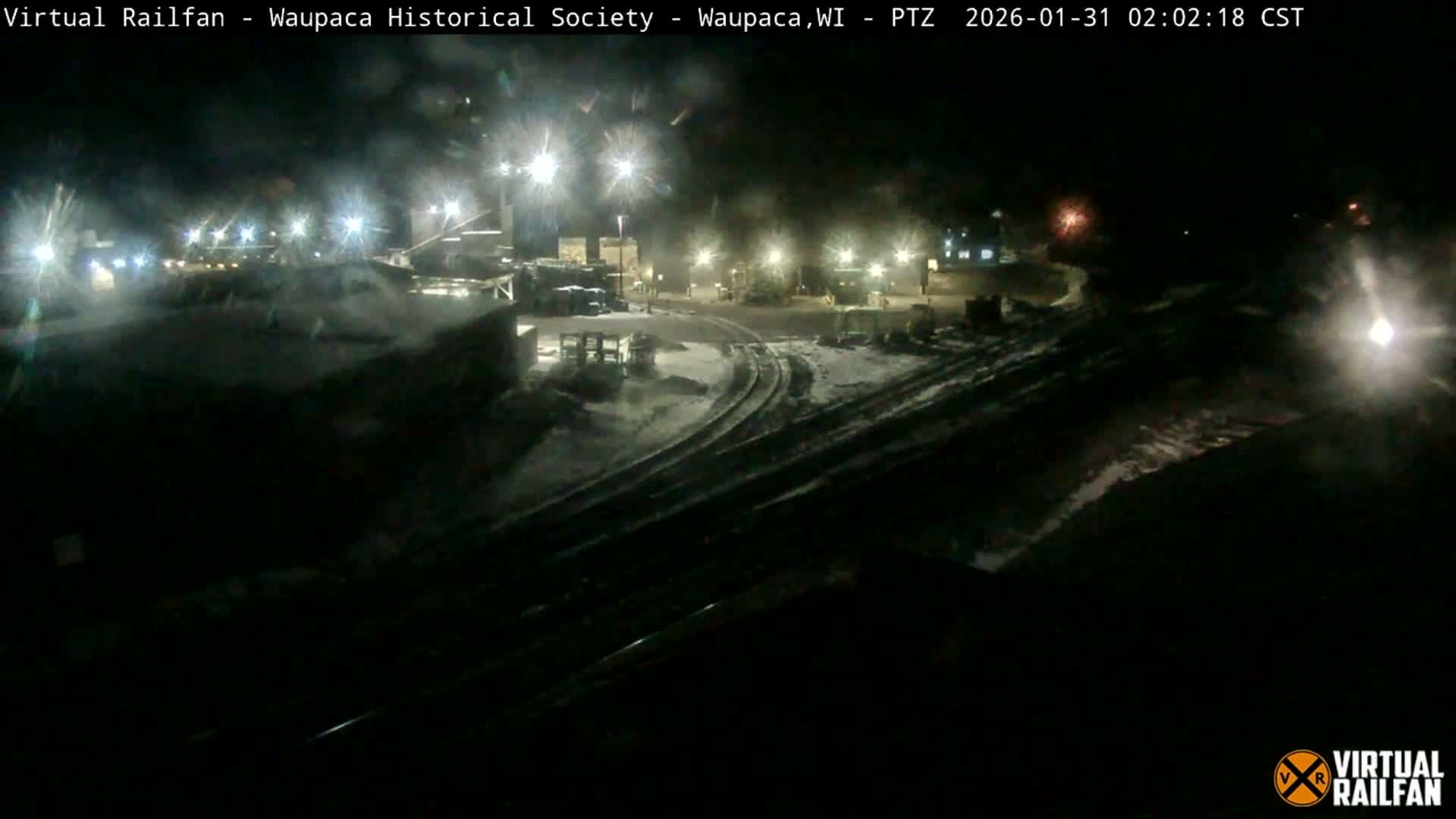 Waupaca City & Waupaca Train Station Live Cam - Waupaca, Waupaca County, Wisconsin, USA
