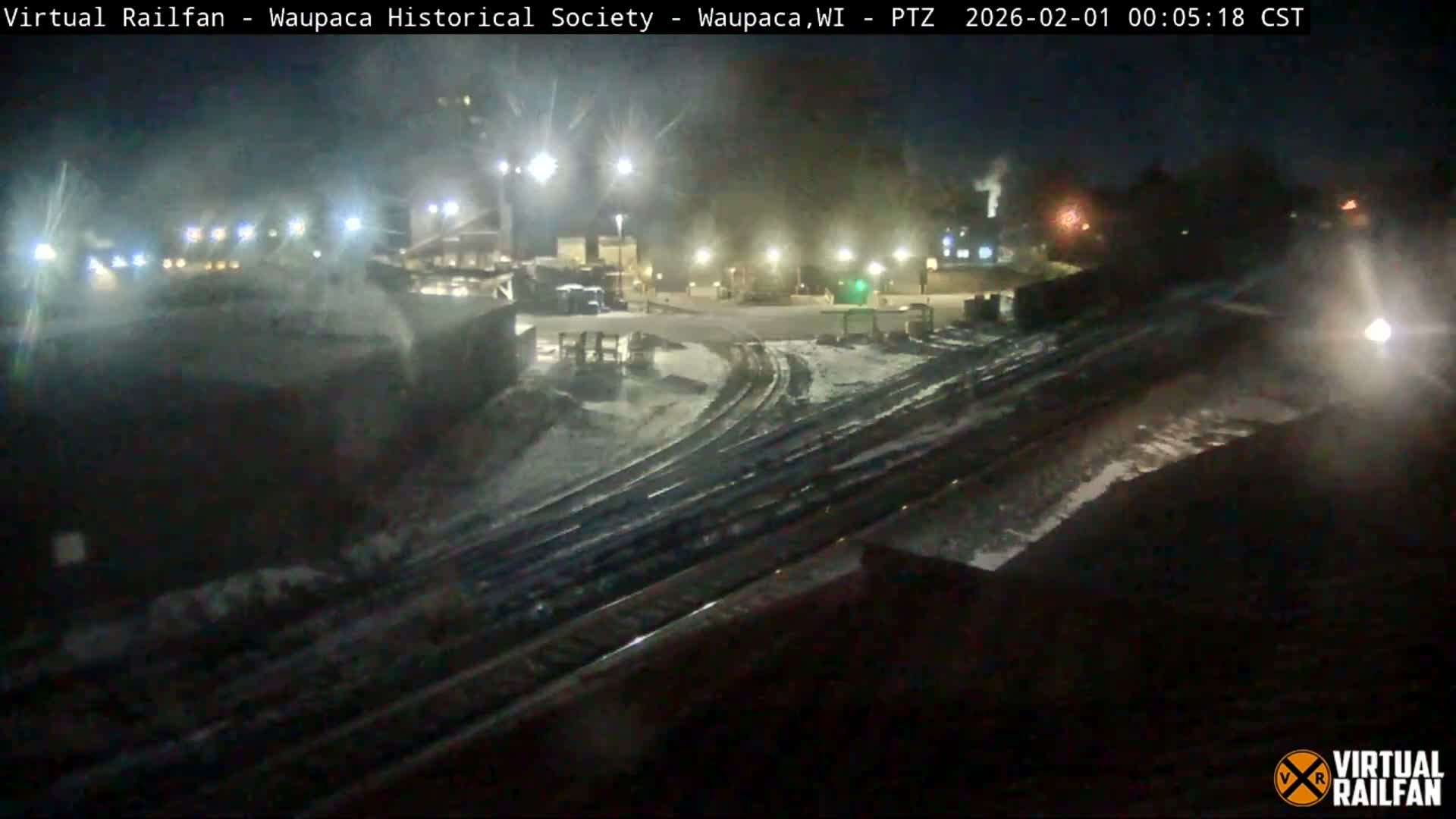 Waupaca City & Waupaca Train Station Live Cam - Waupaca, Waupaca County, Wisconsin, USA