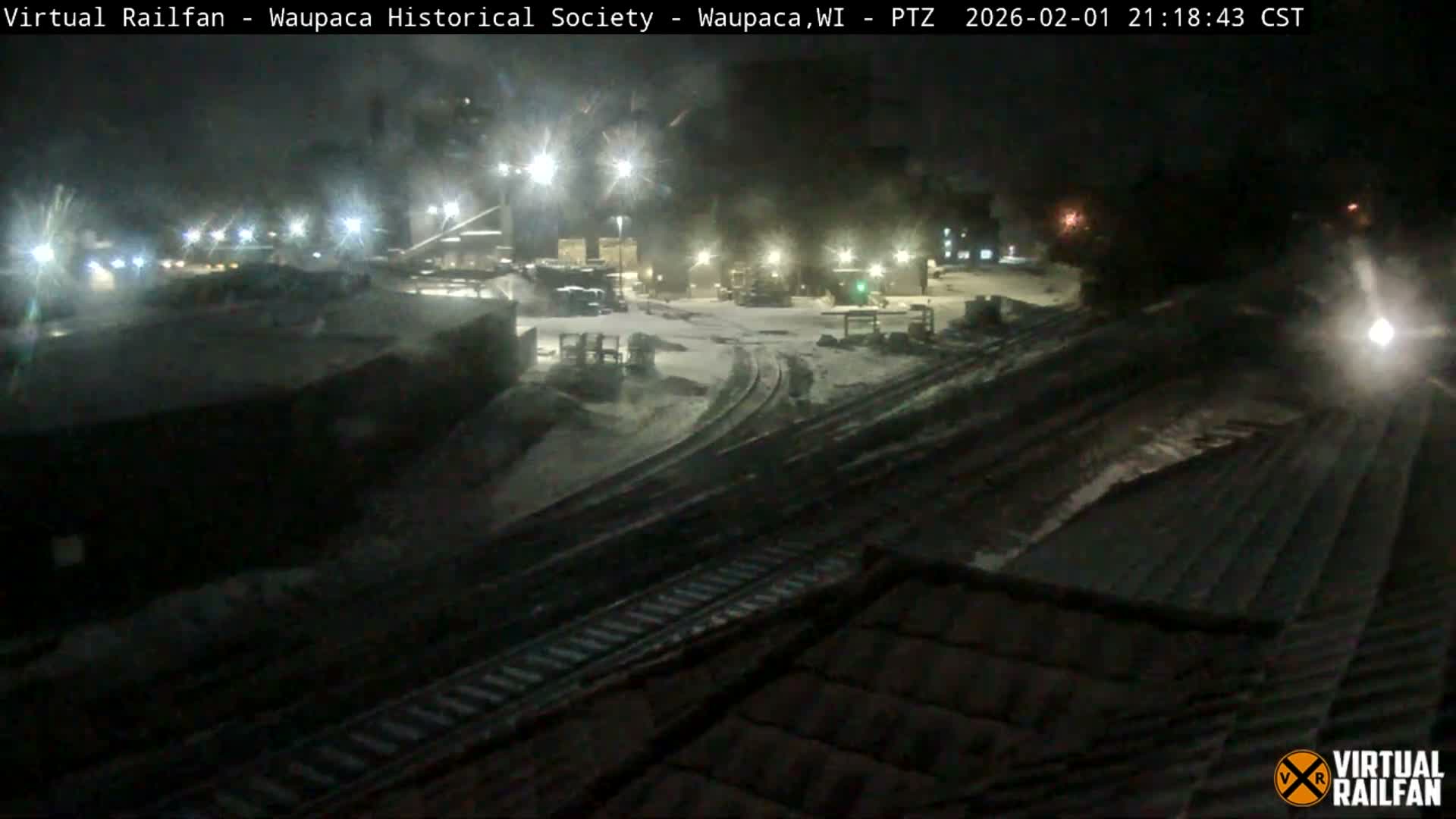 Waupaca City & Waupaca Train Station Live Cam - Waupaca, Waupaca County, Wisconsin, USA