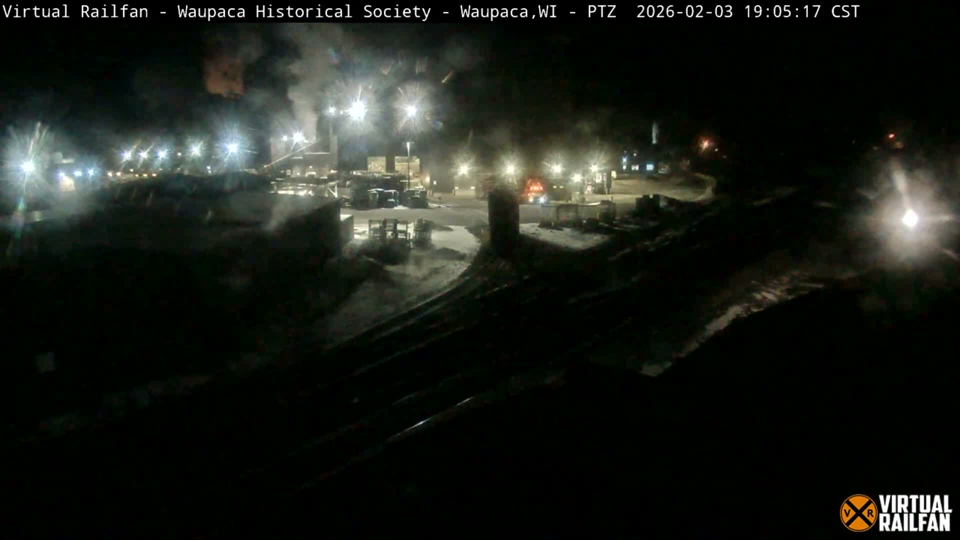 Waupaca City & Waupaca Train Station Live Cam - Waupaca, Waupaca County, Wisconsin, USA