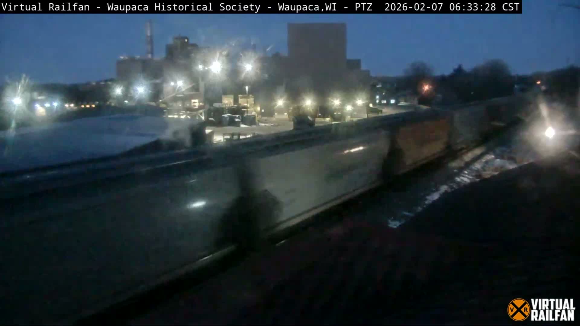 Waupaca City & Waupaca Train Station Live Cam - Waupaca, Waupaca County, Wisconsin, USA