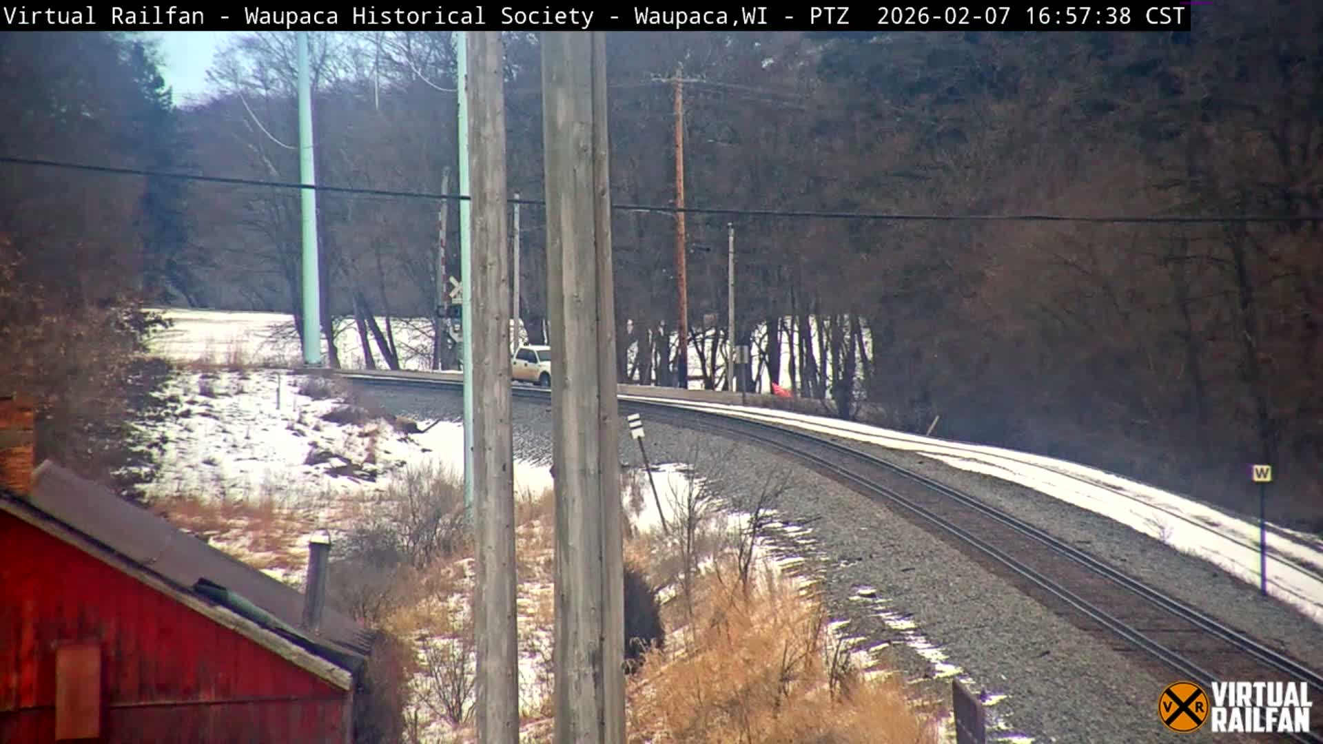 Waupaca City & Waupaca Train Station Live Cam - Waupaca, Waupaca County, Wisconsin, USA