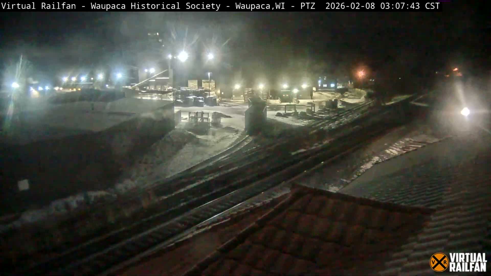 Waupaca City & Waupaca Train Station Live Cam - Waupaca, Waupaca County, Wisconsin, USA