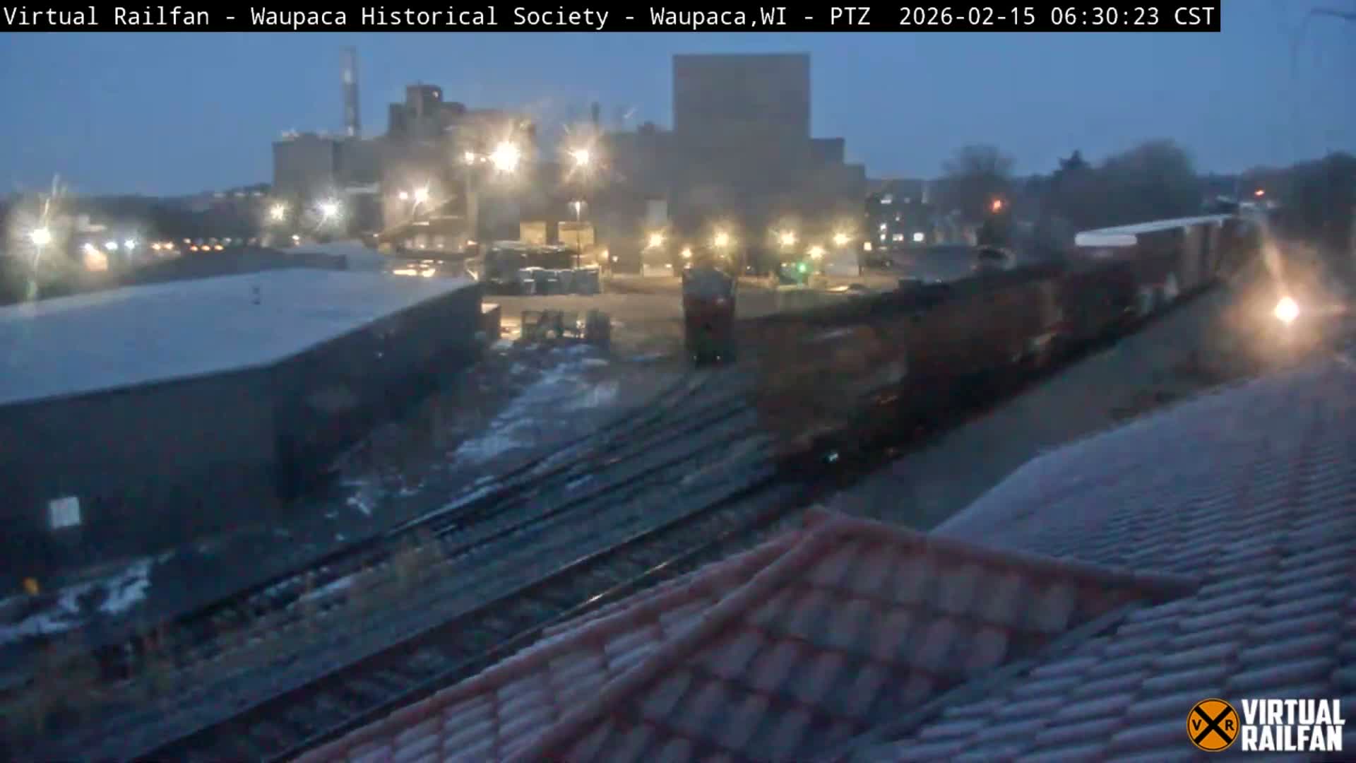 Waupaca City & Waupaca Train Station Live Cam - Waupaca, Waupaca County, Wisconsin, USA