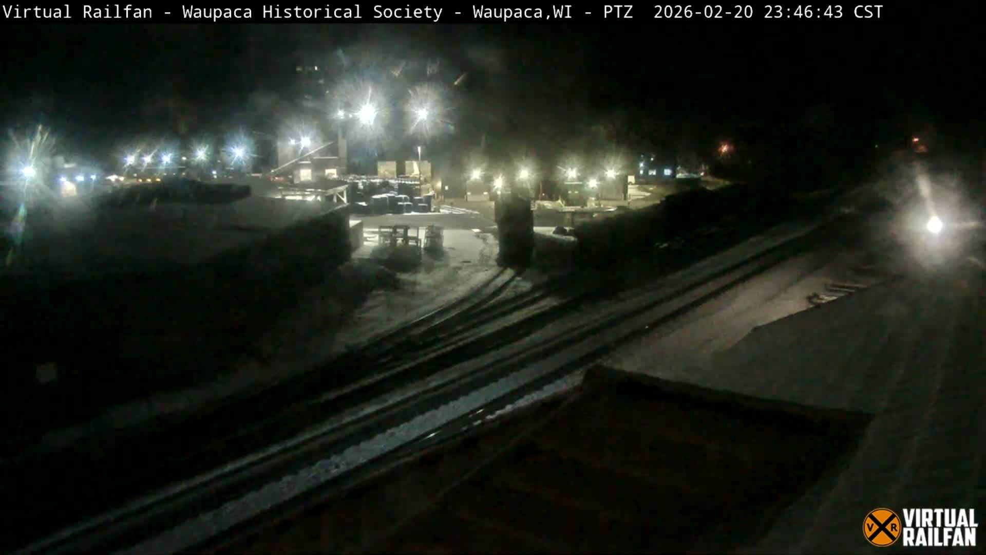Waupaca City & Waupaca Train Station Live Cam - Waupaca, Waupaca County, Wisconsin, USA