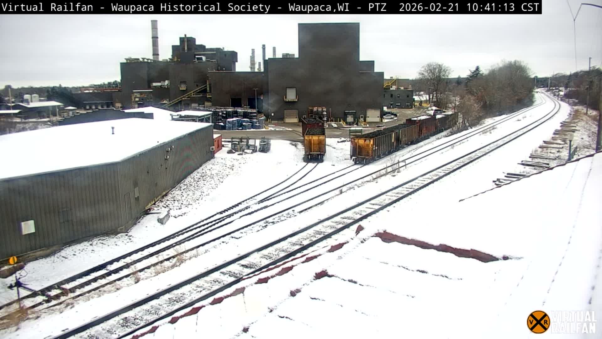 Waupaca City & Waupaca Train Station Live Cam - Waupaca, Waupaca County, Wisconsin, USA