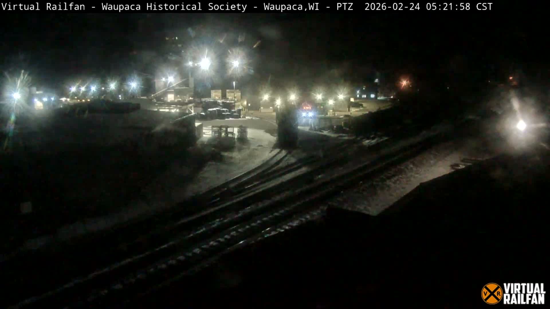 Waupaca City & Waupaca Train Station Live Cam - Waupaca, Waupaca County, Wisconsin, USA
