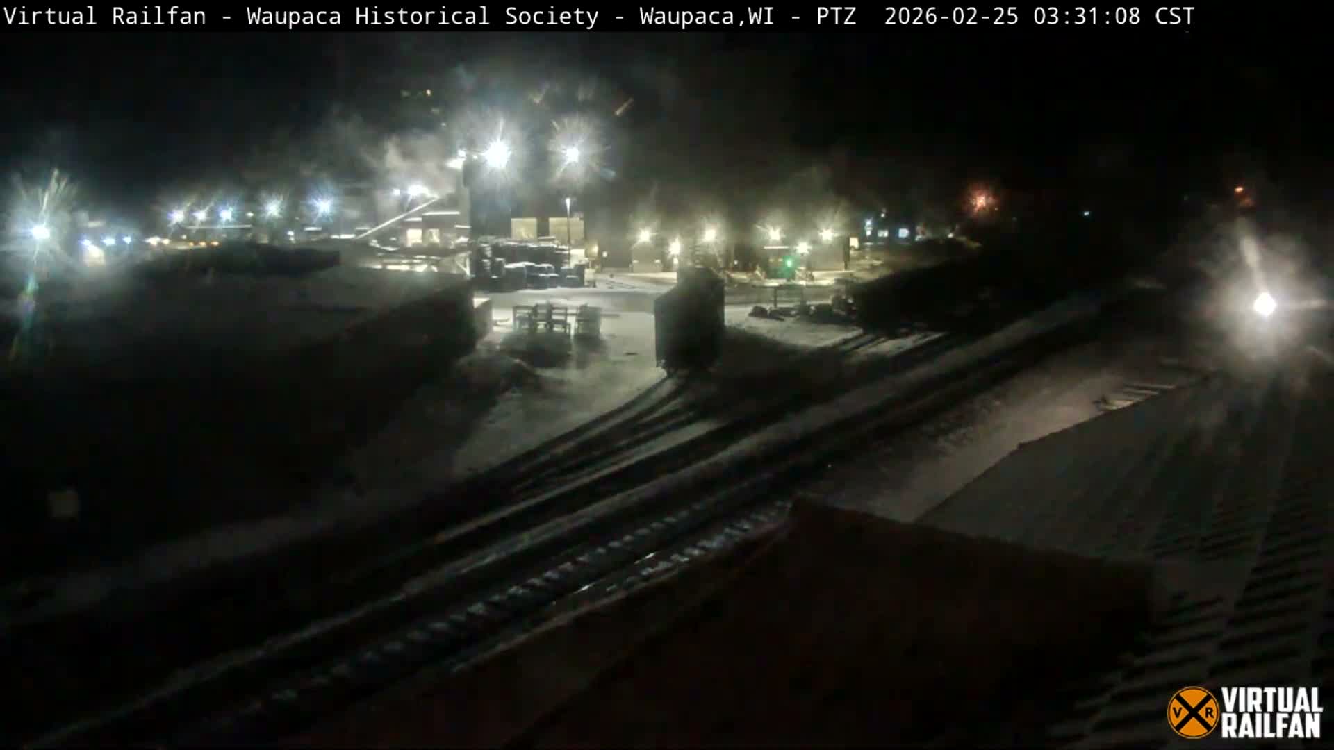 Waupaca City & Waupaca Train Station Live Cam - Waupaca, Waupaca County, Wisconsin, USA