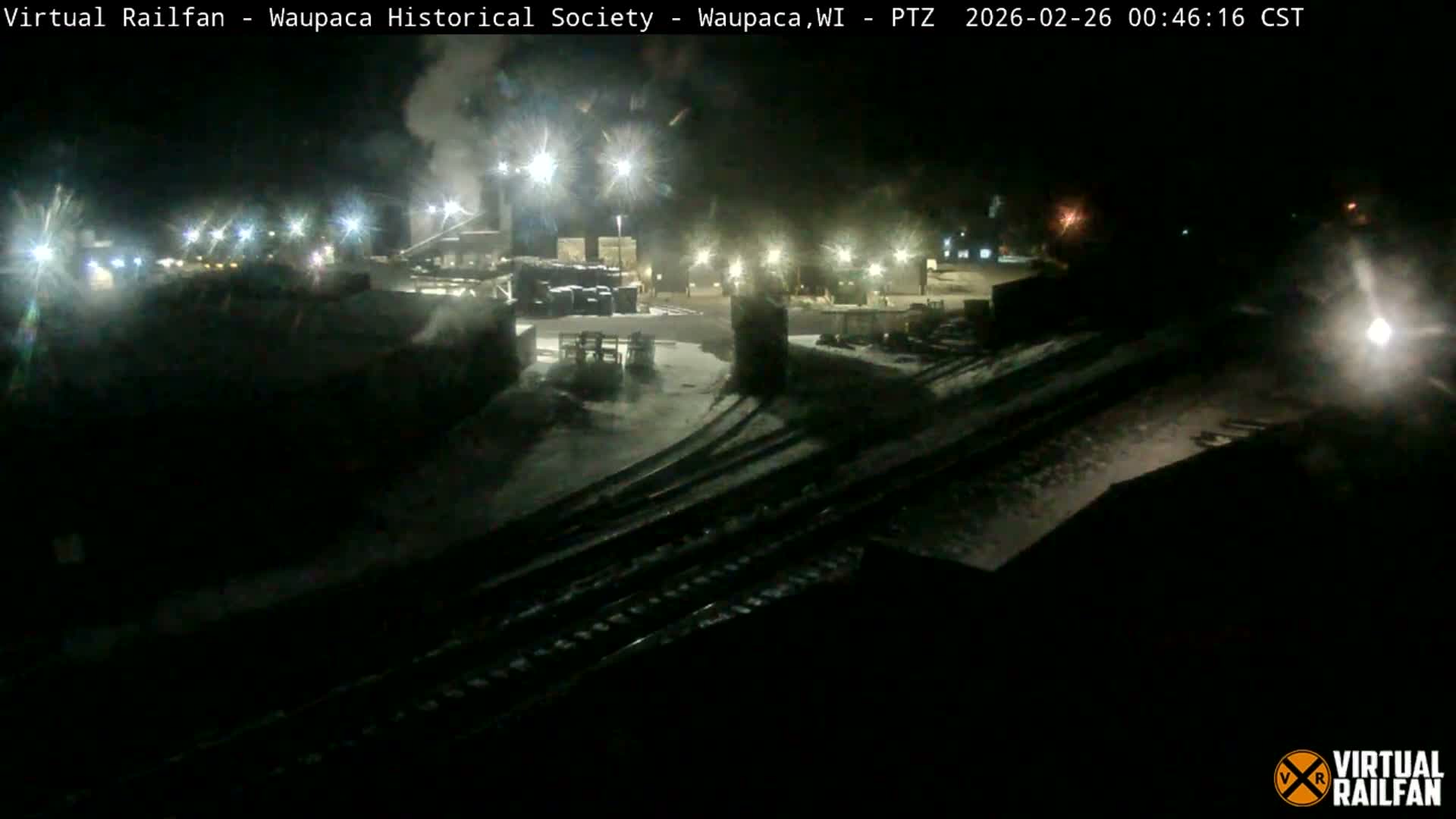 Waupaca City & Waupaca Train Station Live Cam - Waupaca, Waupaca County, Wisconsin, USA