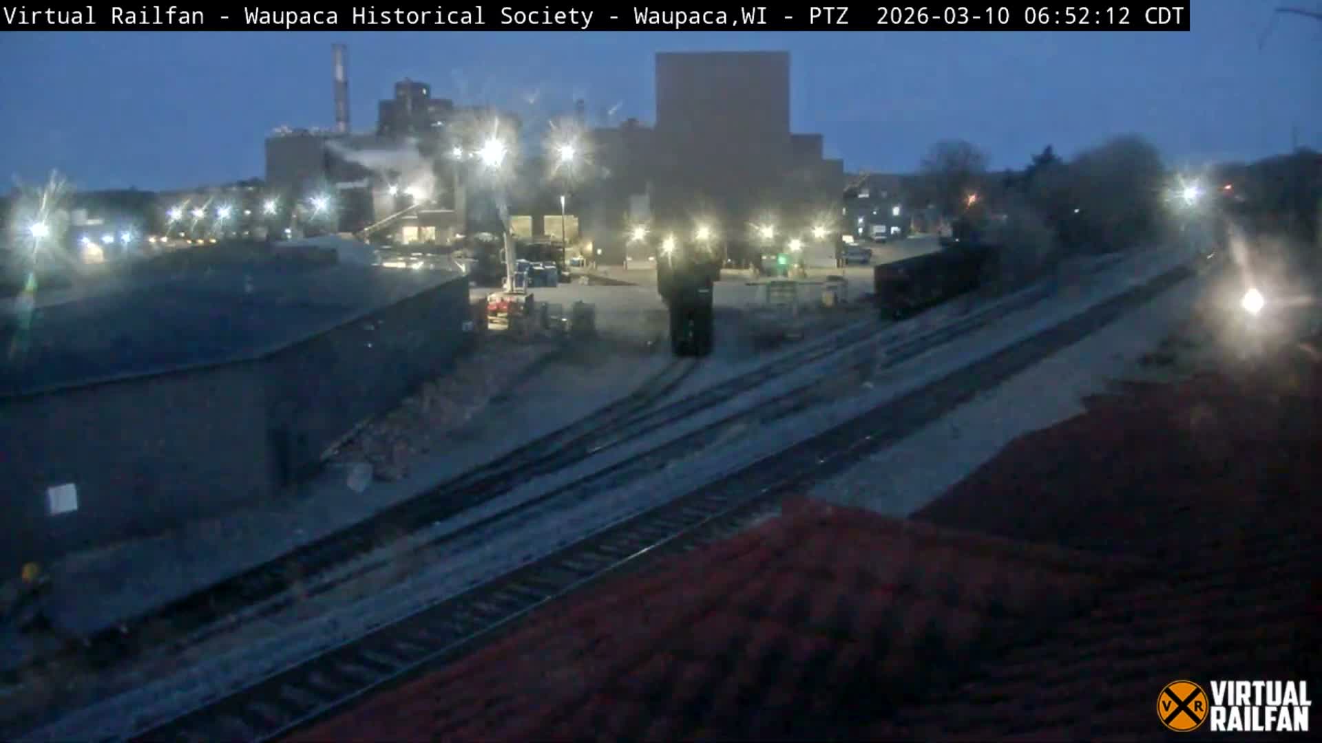Waupaca City & Waupaca Train Station Live Cam - Waupaca, Waupaca County, Wisconsin, USA