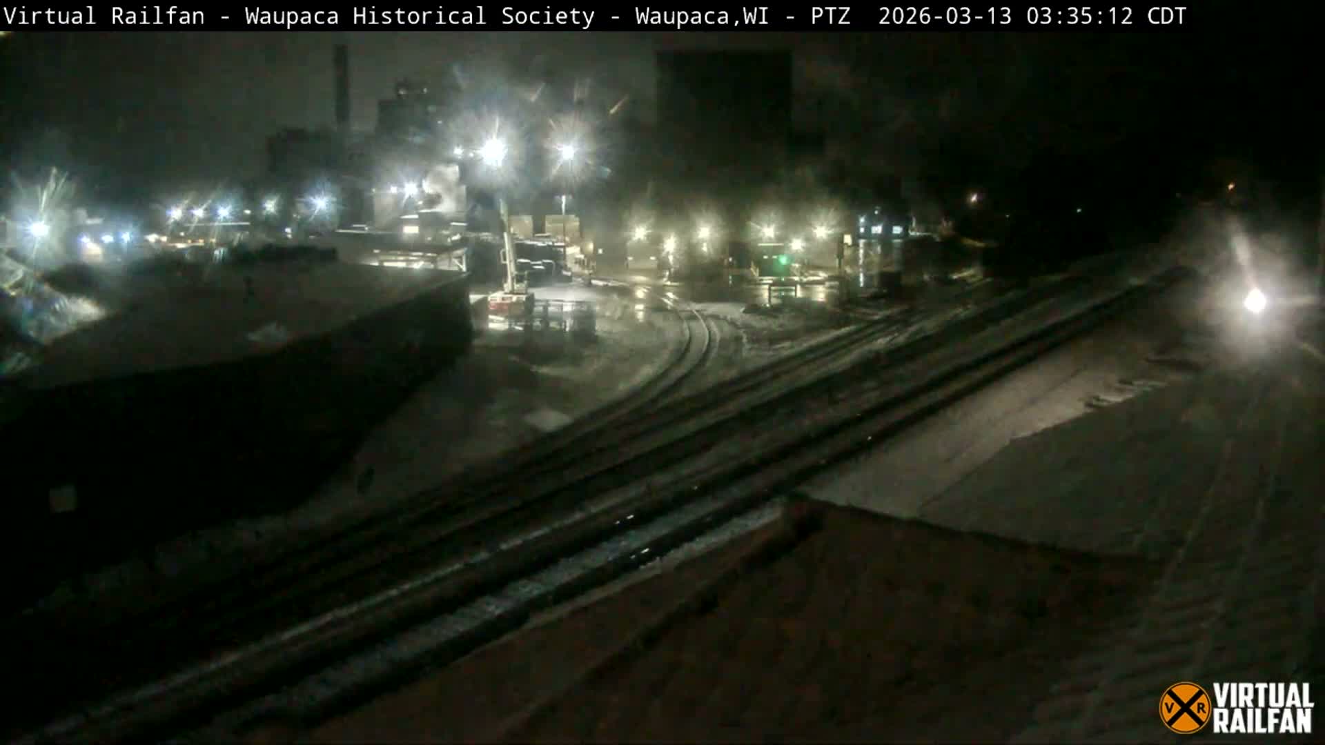 Waupaca City & Waupaca Train Station Live Cam - Waupaca, Waupaca County, Wisconsin, USA