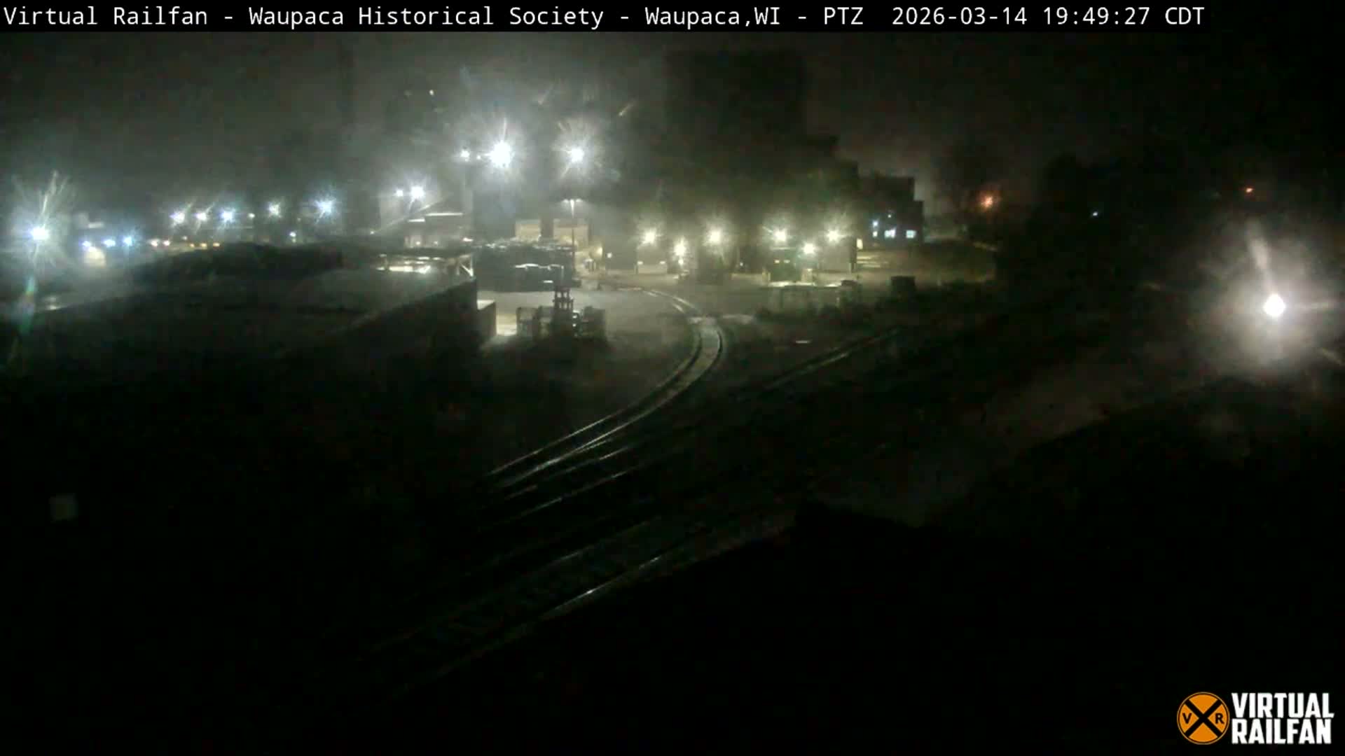 Waupaca City & Waupaca Train Station Live Cam - Waupaca, Waupaca County, Wisconsin, USA