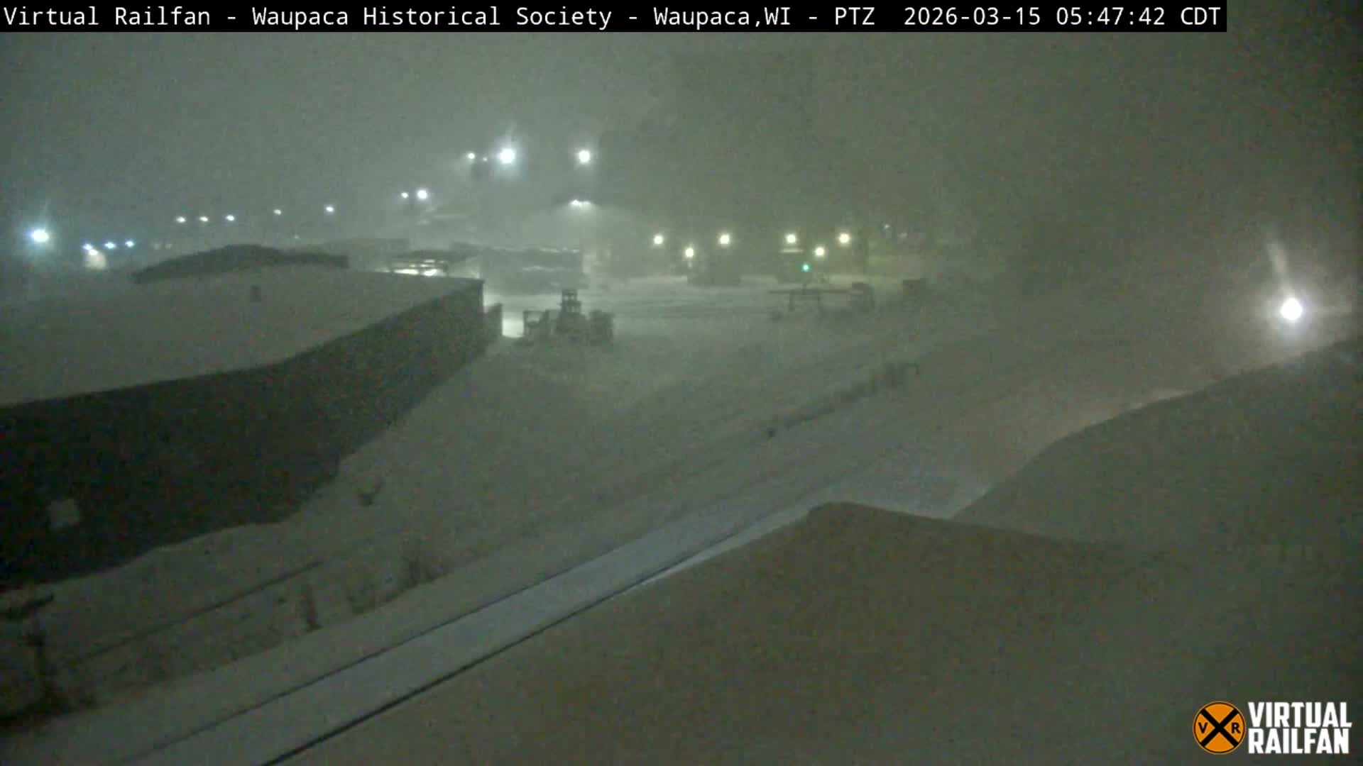 Waupaca City & Waupaca Train Station Live Cam - Waupaca, Waupaca County, Wisconsin, USA