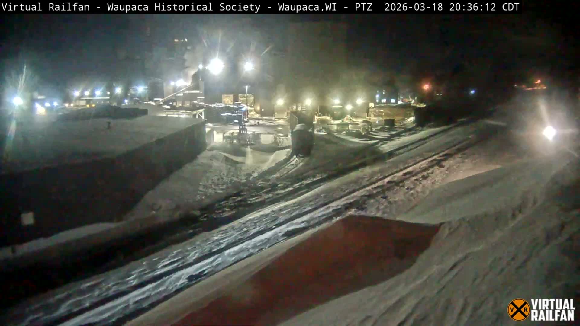 Waupaca City & Waupaca Train Station Live Cam - Waupaca, Waupaca County, Wisconsin, USA