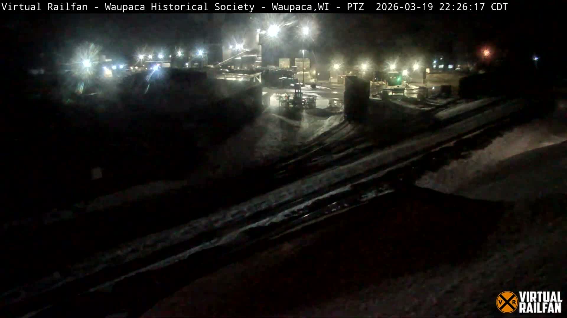 Waupaca City & Waupaca Train Station Live Cam - Waupaca, Waupaca County, Wisconsin, USA