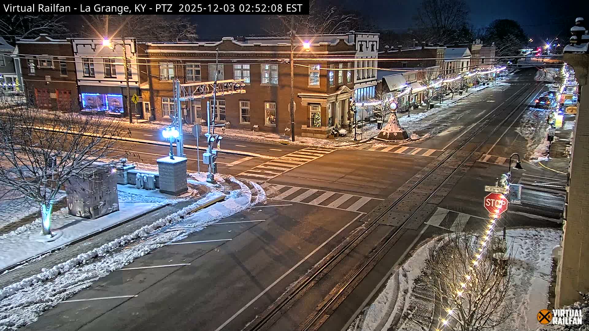 La Grange City & Railroad Crossing Live Cam - La Grange, Oldham, Kentucky, USA