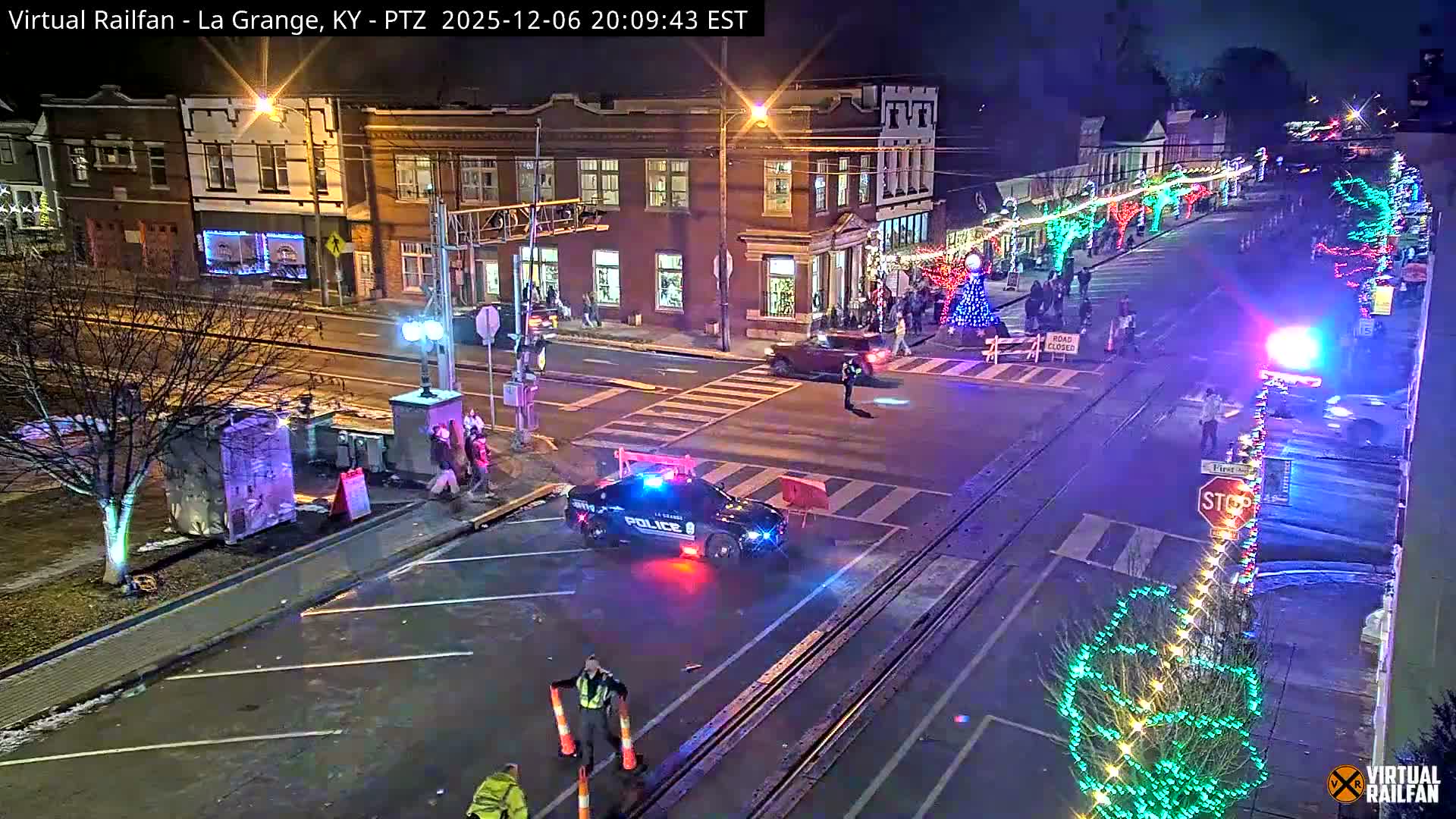 La Grange City & Railroad Crossing Live Cam - La Grange, Oldham, Kentucky, USA