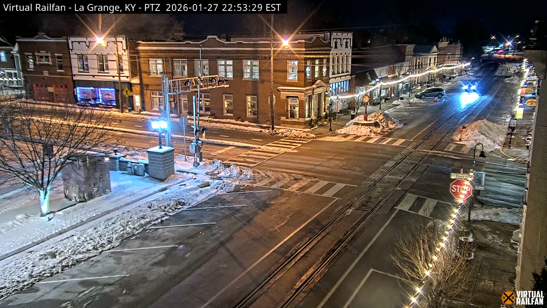 La Grange City & Railroad Crossing Live Cam - La Grange, Oldham, Kentucky, USA