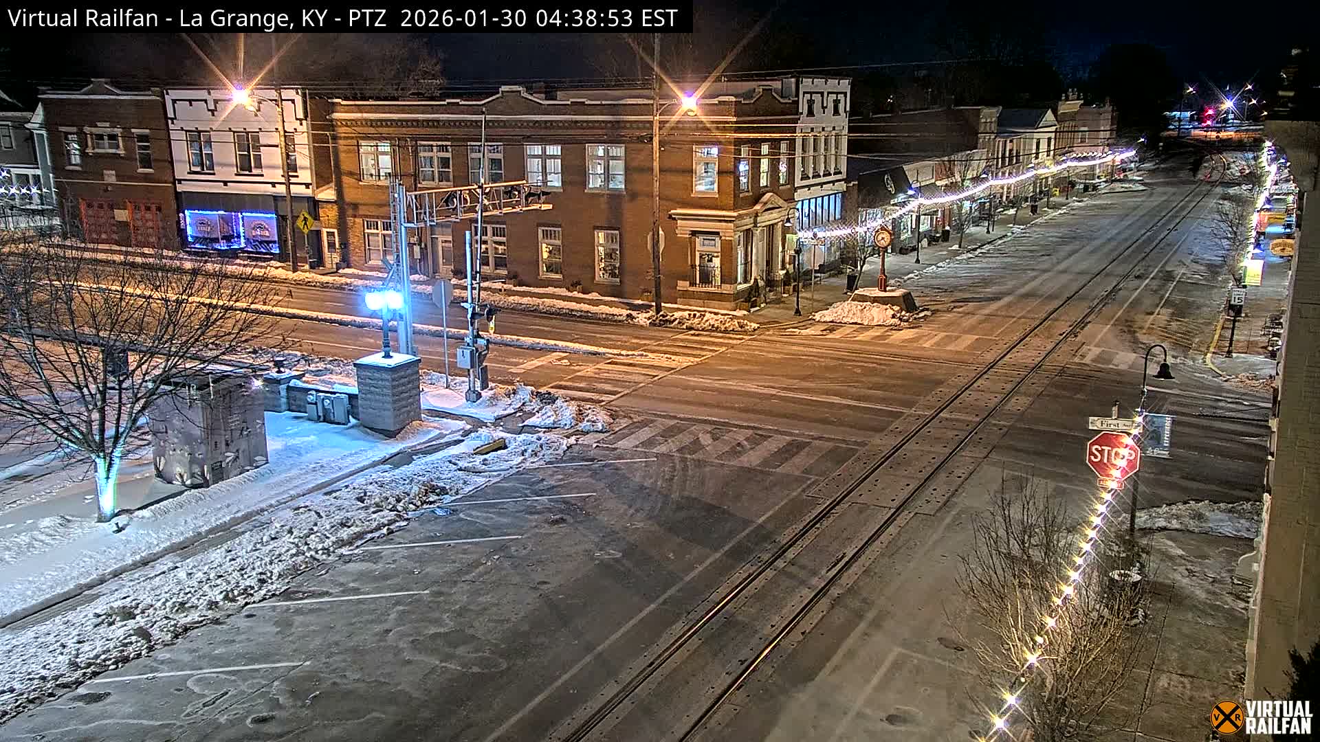 La Grange City & Railroad Crossing Live Cam - La Grange, Oldham, Kentucky, USA
