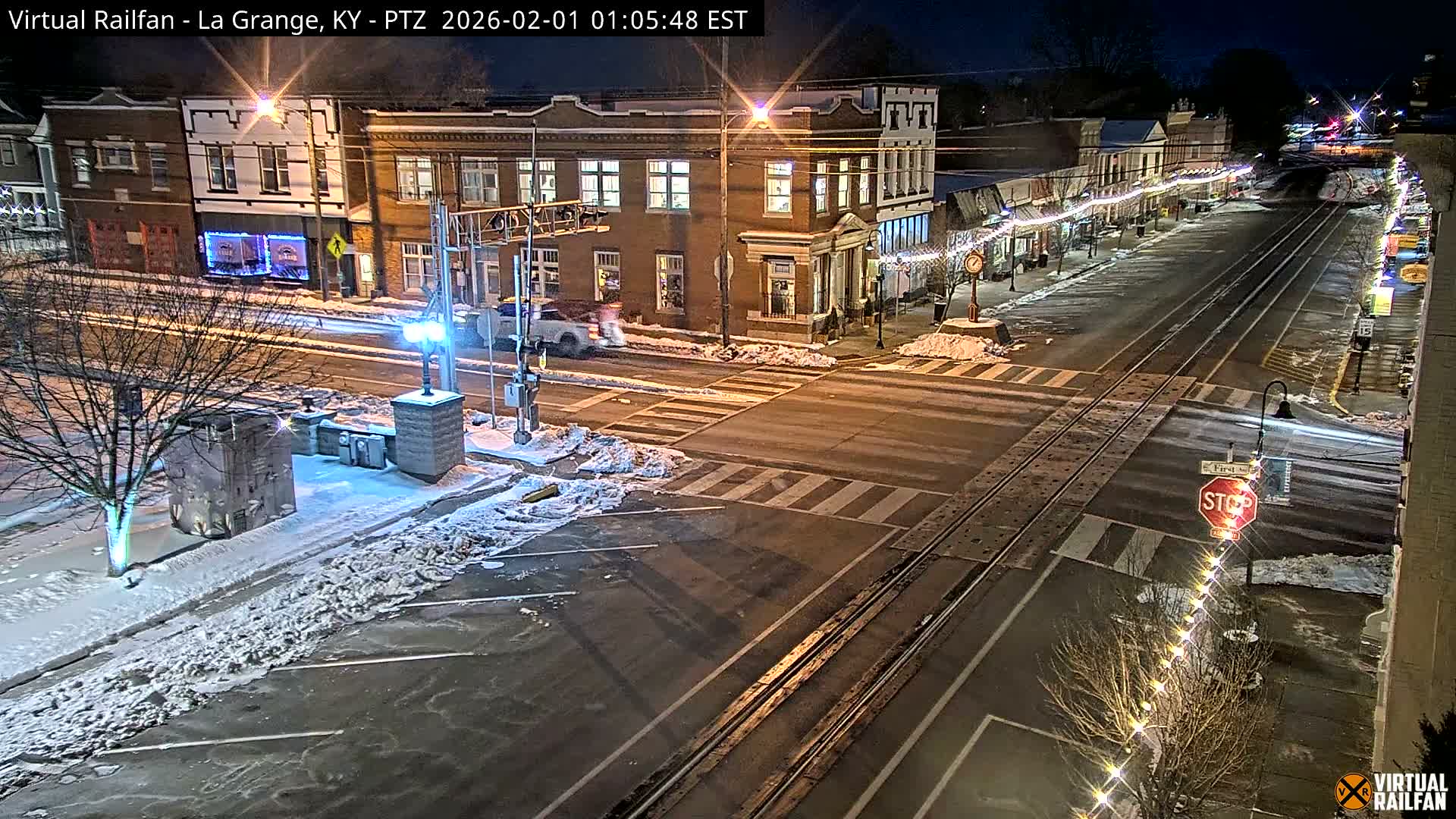 La Grange City & Railroad Crossing Live Cam - La Grange, Oldham, Kentucky, USA